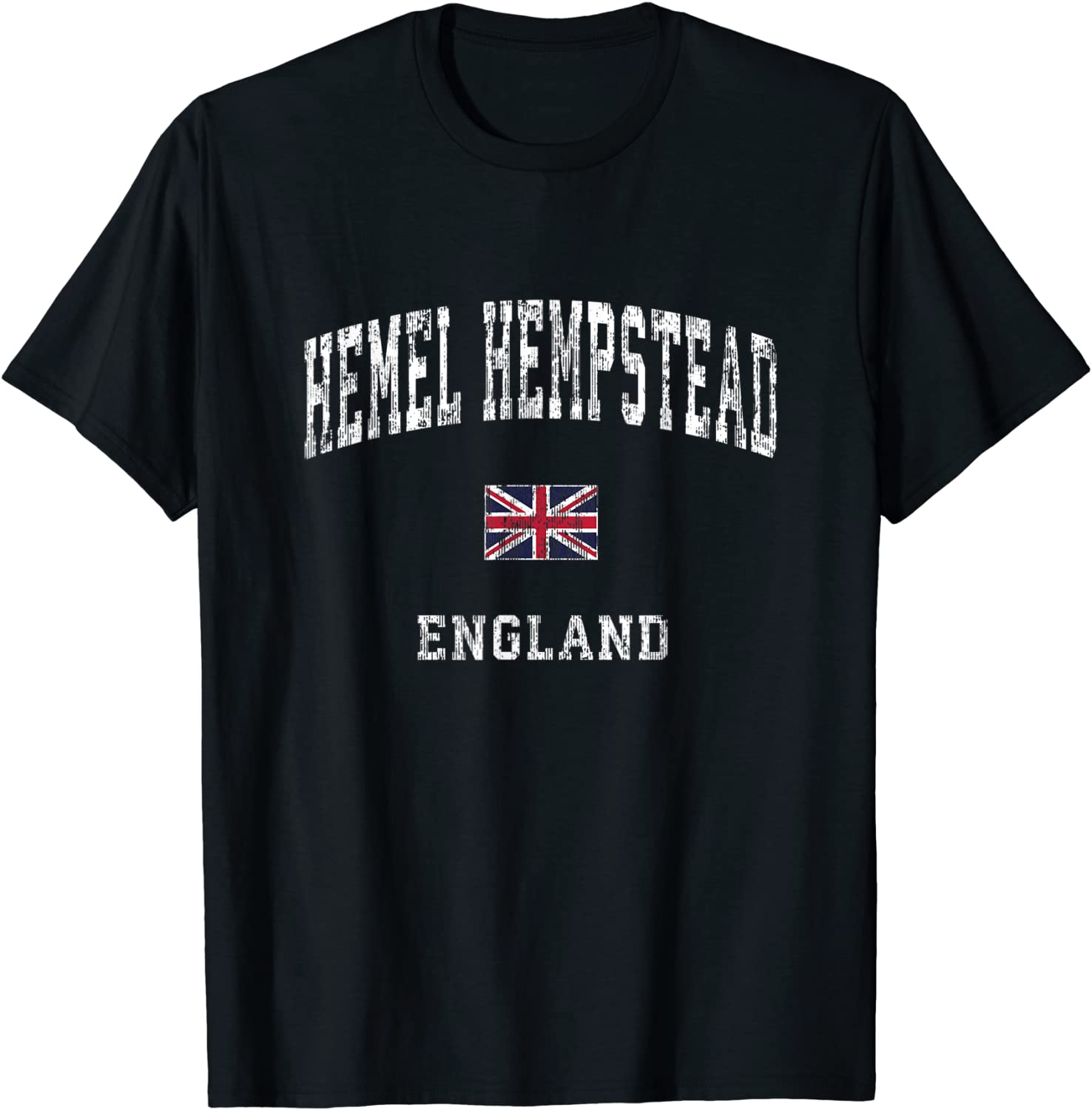 Hemel Hempstead England Vintage Athletic Sports Design T-Shirt