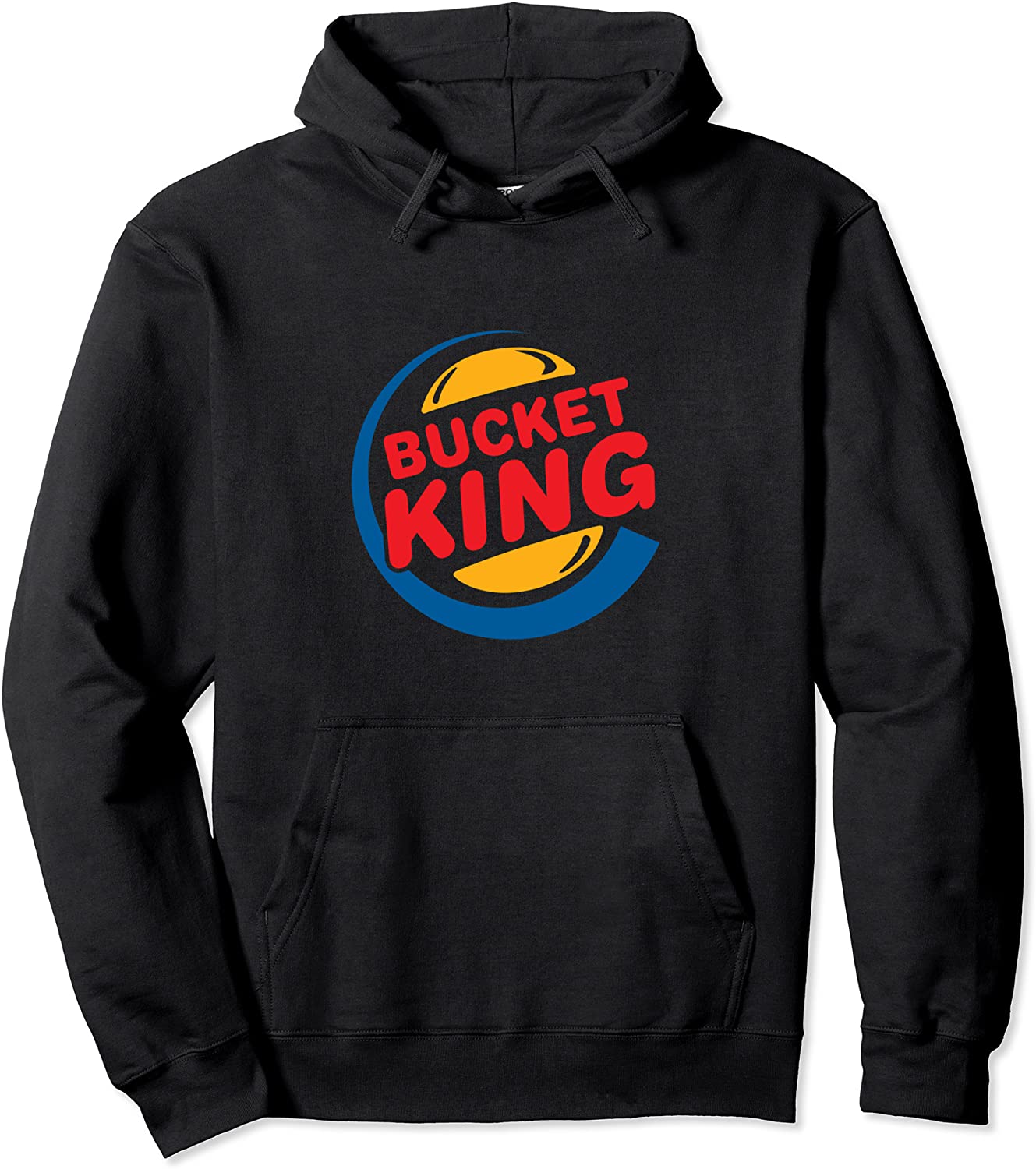 Bucket King Basketball Player Hoops Culture Funny Pullover Hoodie