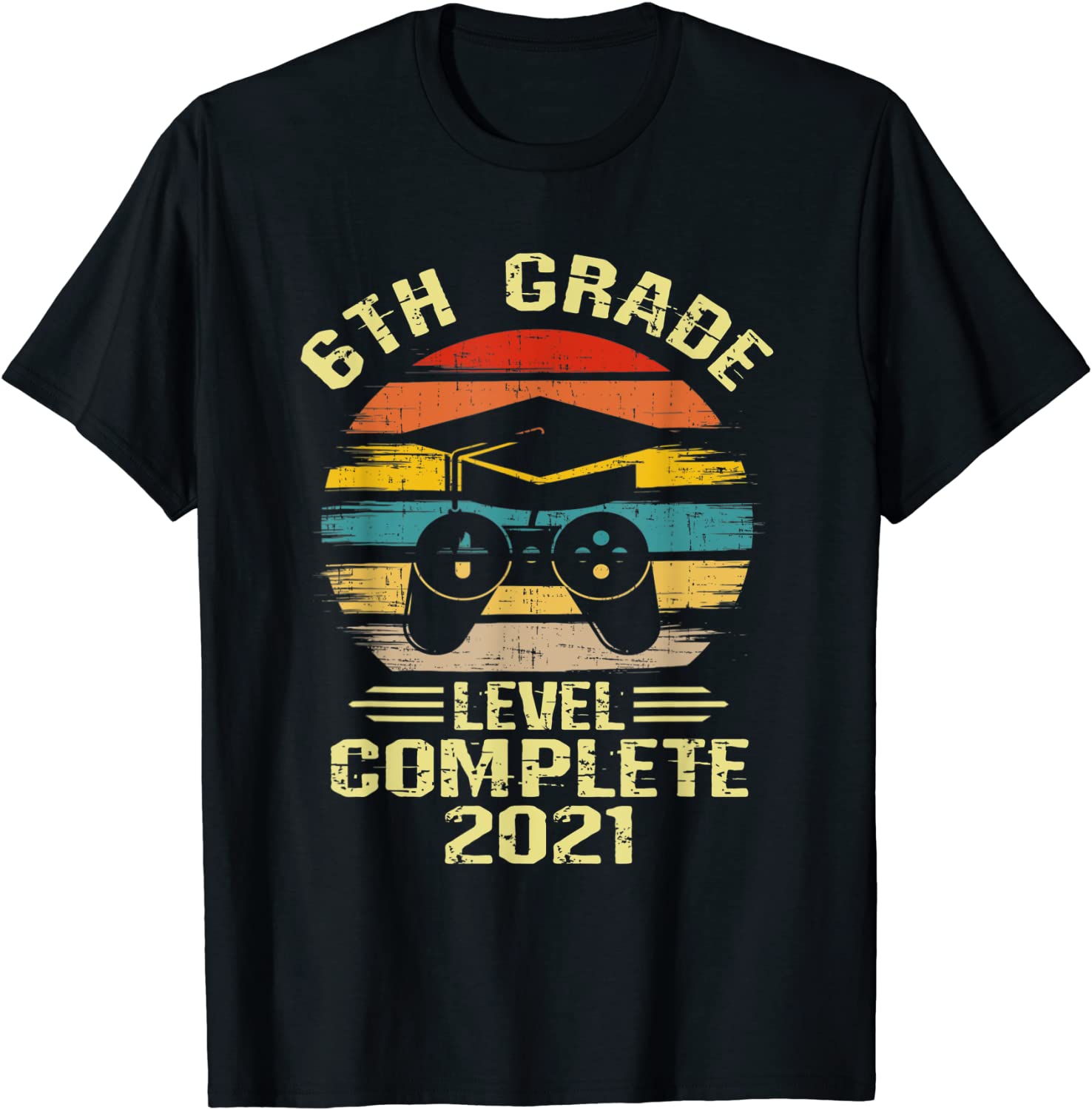 Gamer 6th Grade Graduation Gifts For Girls Boys 2021 T-Shirt