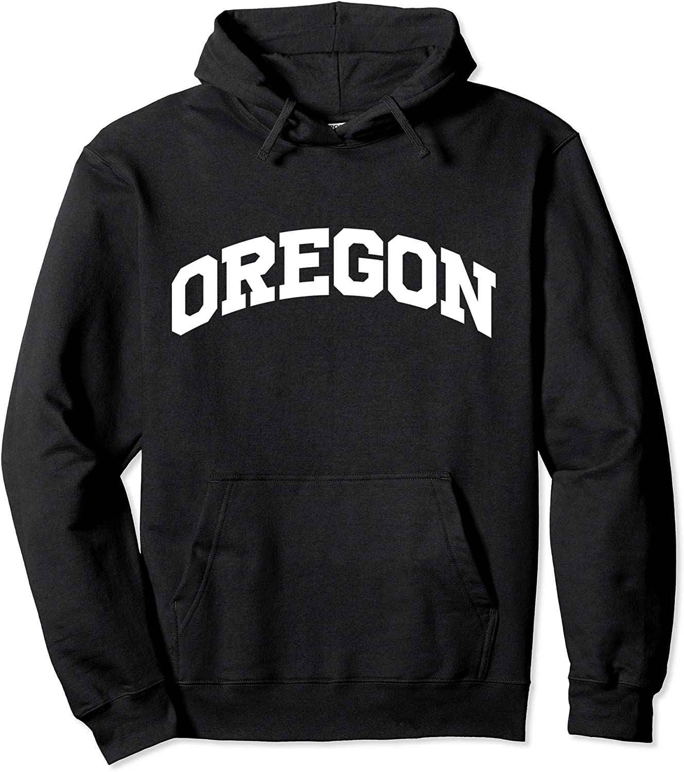 Oregon Hoodie College University Text Style Design Pullover Hoodie