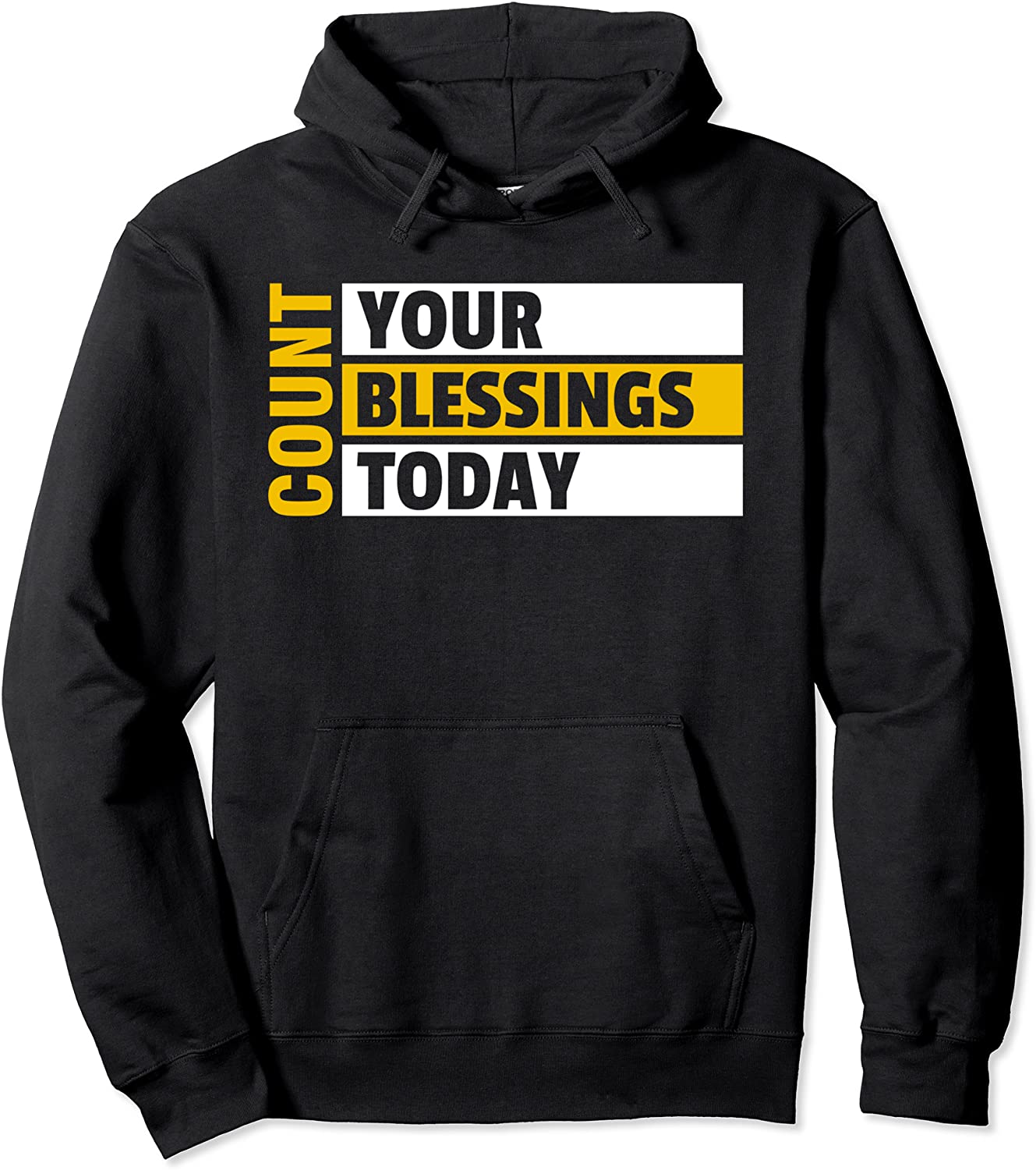 Count Your Blessings Today Religion Jesus Christianity Pullover Hoodie