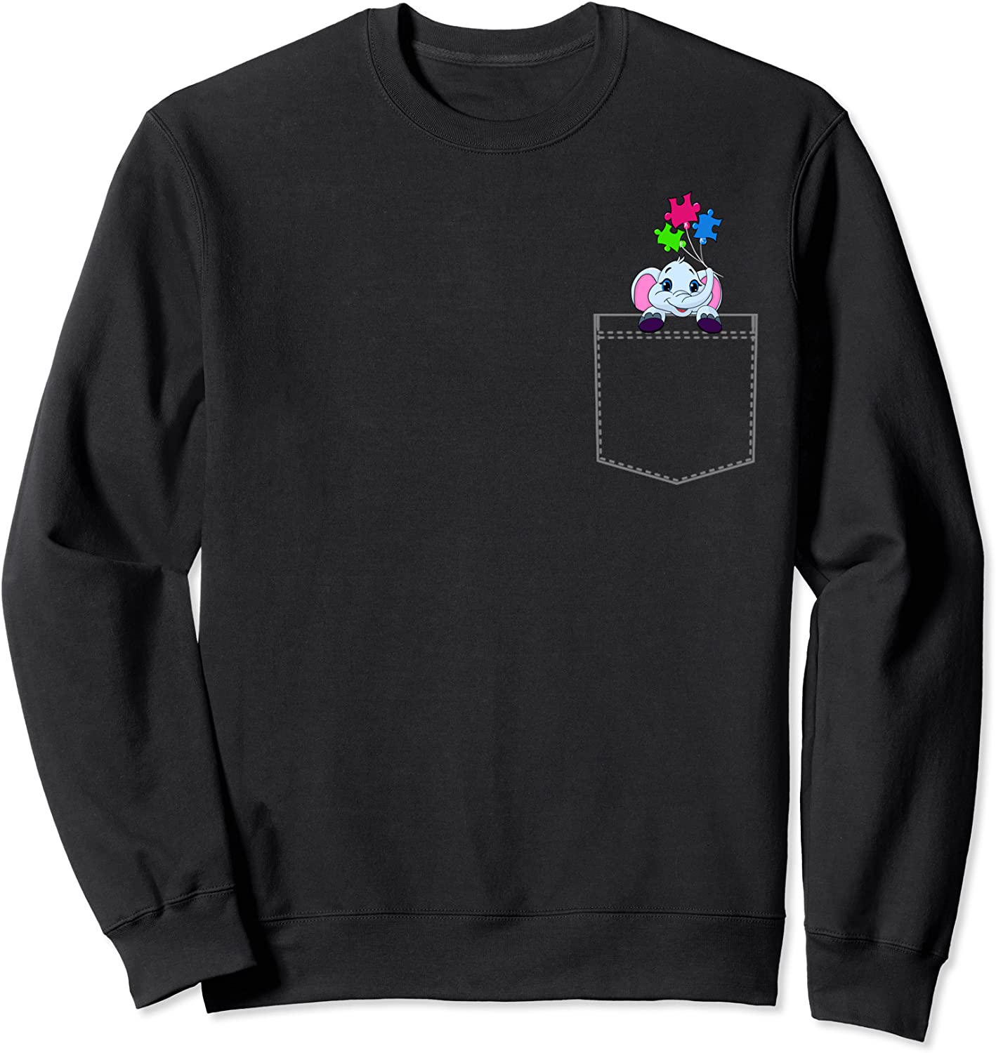 Autism Shirt Elephant Gift Autism Awareness Autismo Sweatshirt