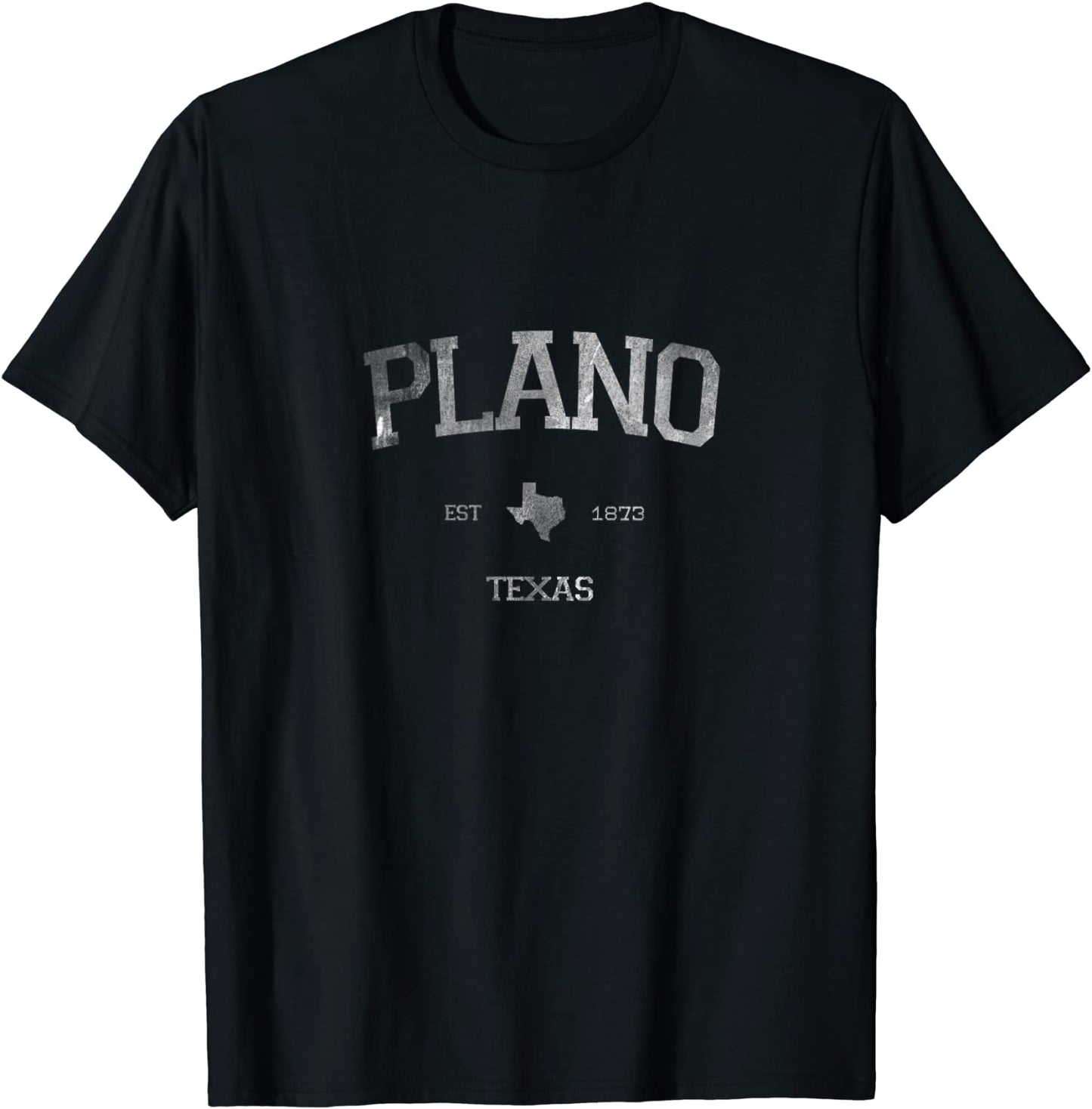 Classic Plano Texas TX State Vintage Sports Style T-Shirt