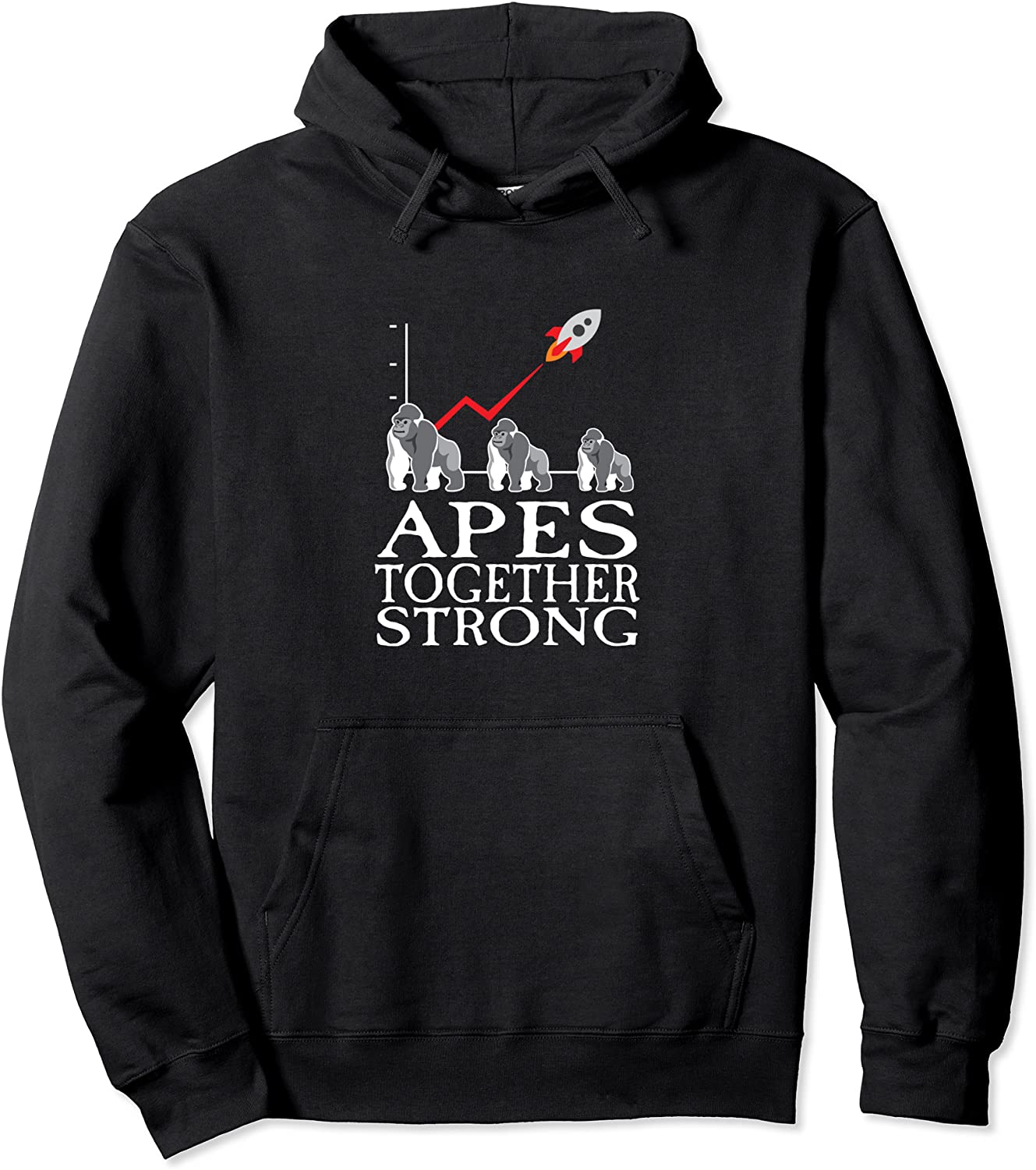 Apes Together Strong Pullover Hoodie
