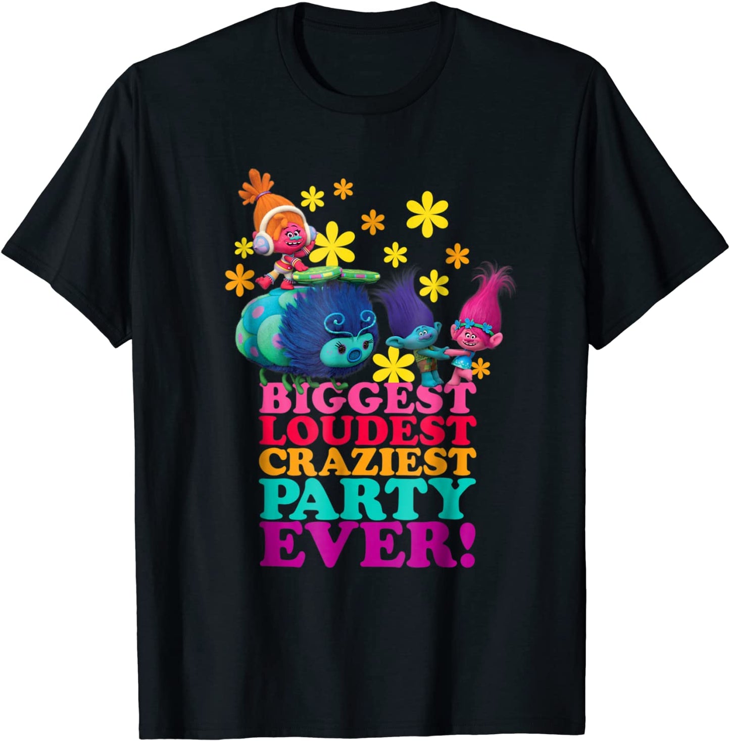 DreamWorks Trolls Character Party T-Shirt