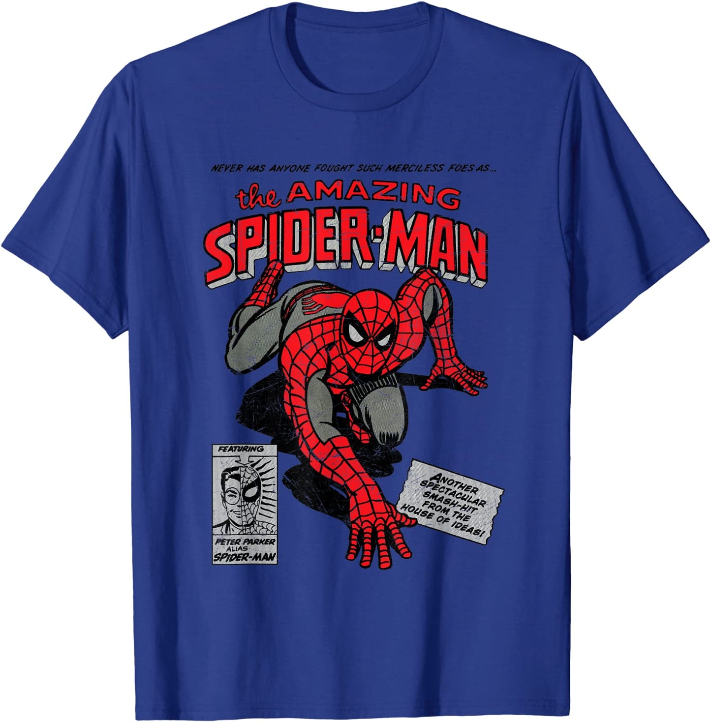 Marvel Spider-Man Retro Comic T-Shirt