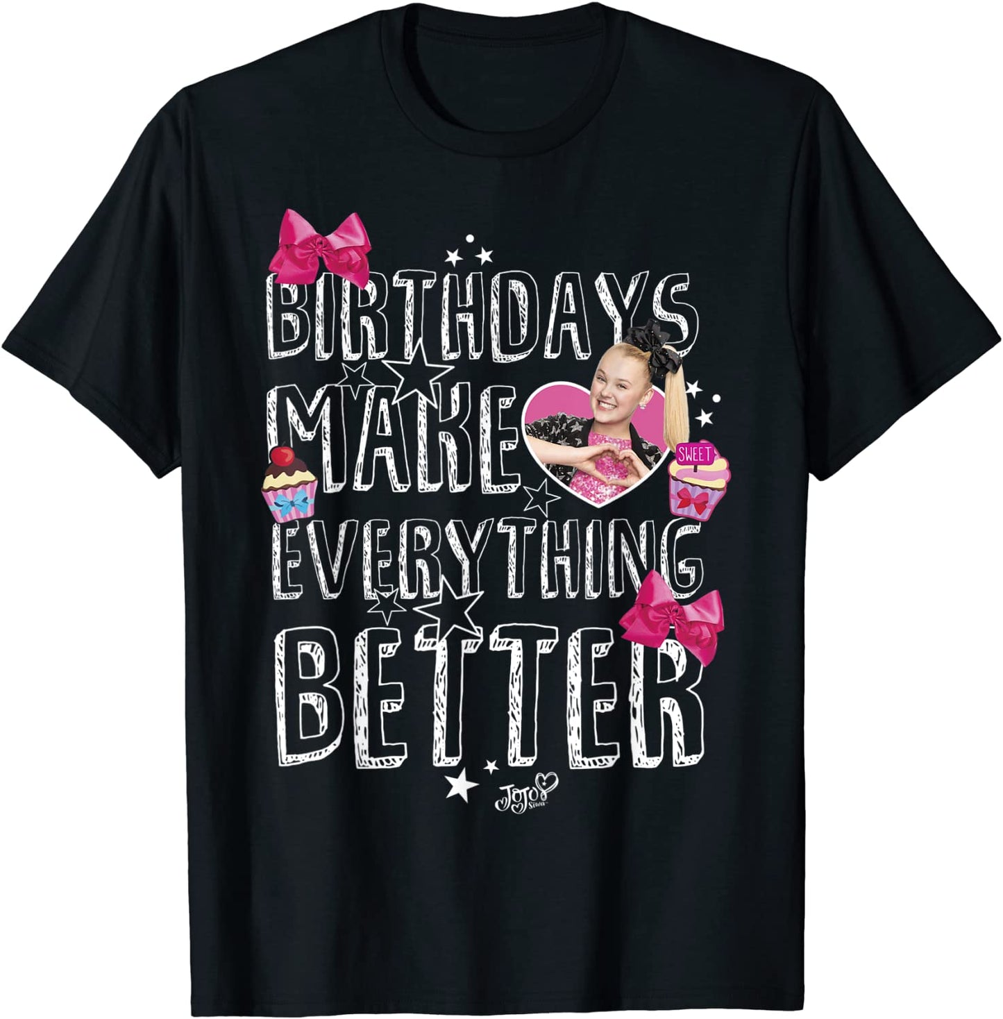 Nickelodeon JoJo Siwa Better Birthdays T-Shirt