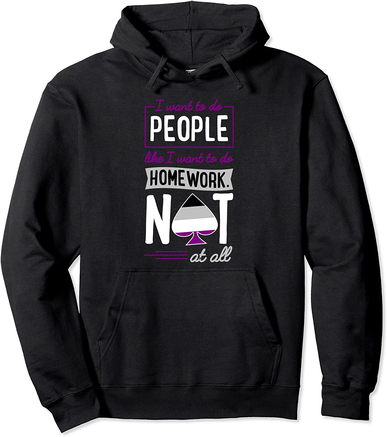 I Want To Do People Like I Want to Do Homework Not At All Pullover Hoodie