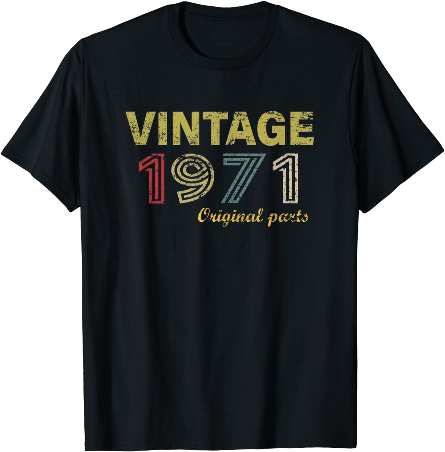 Vintage 1971 Cool 50 Year Old 50th Birthday Gift Men Women T-Shirt