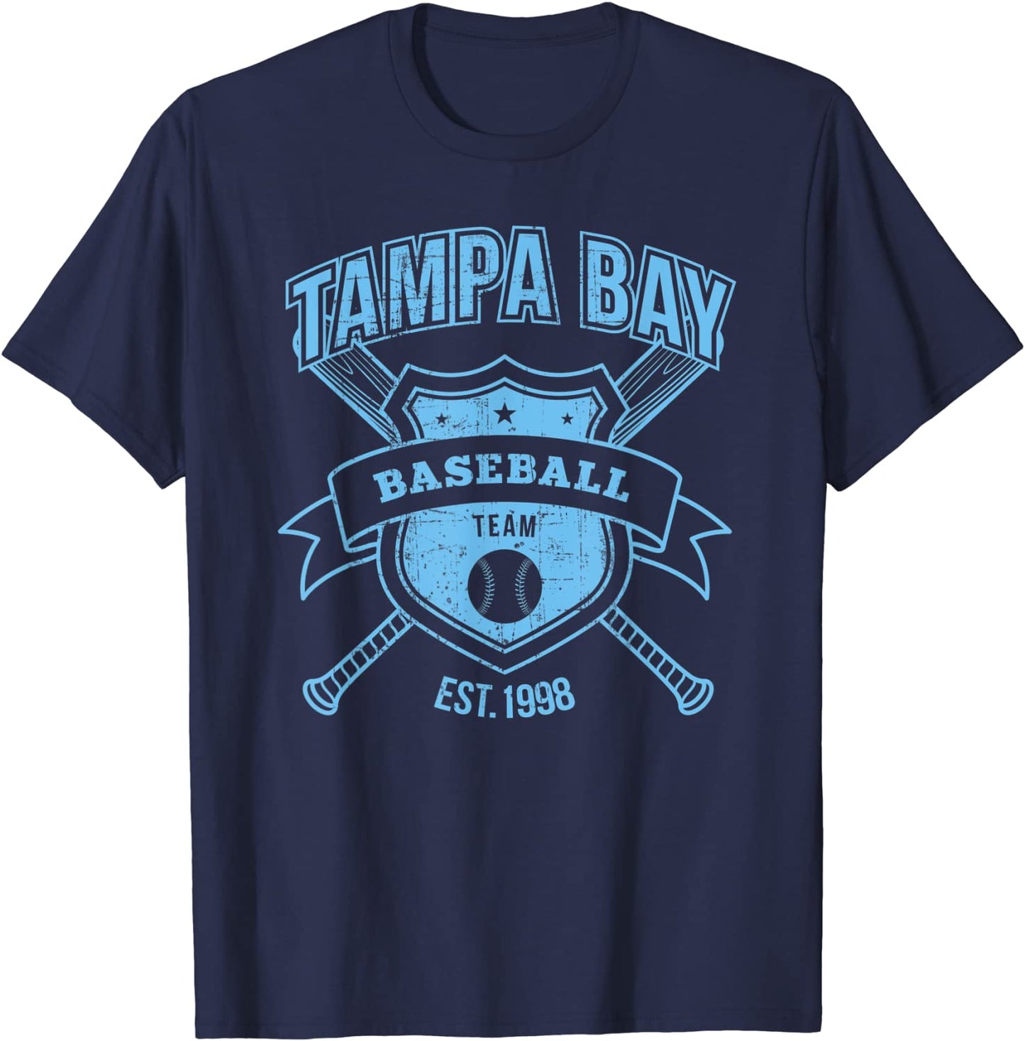 Distressed Retro Ray Vintage Party Look Gameday Sport Gift T-Shirt