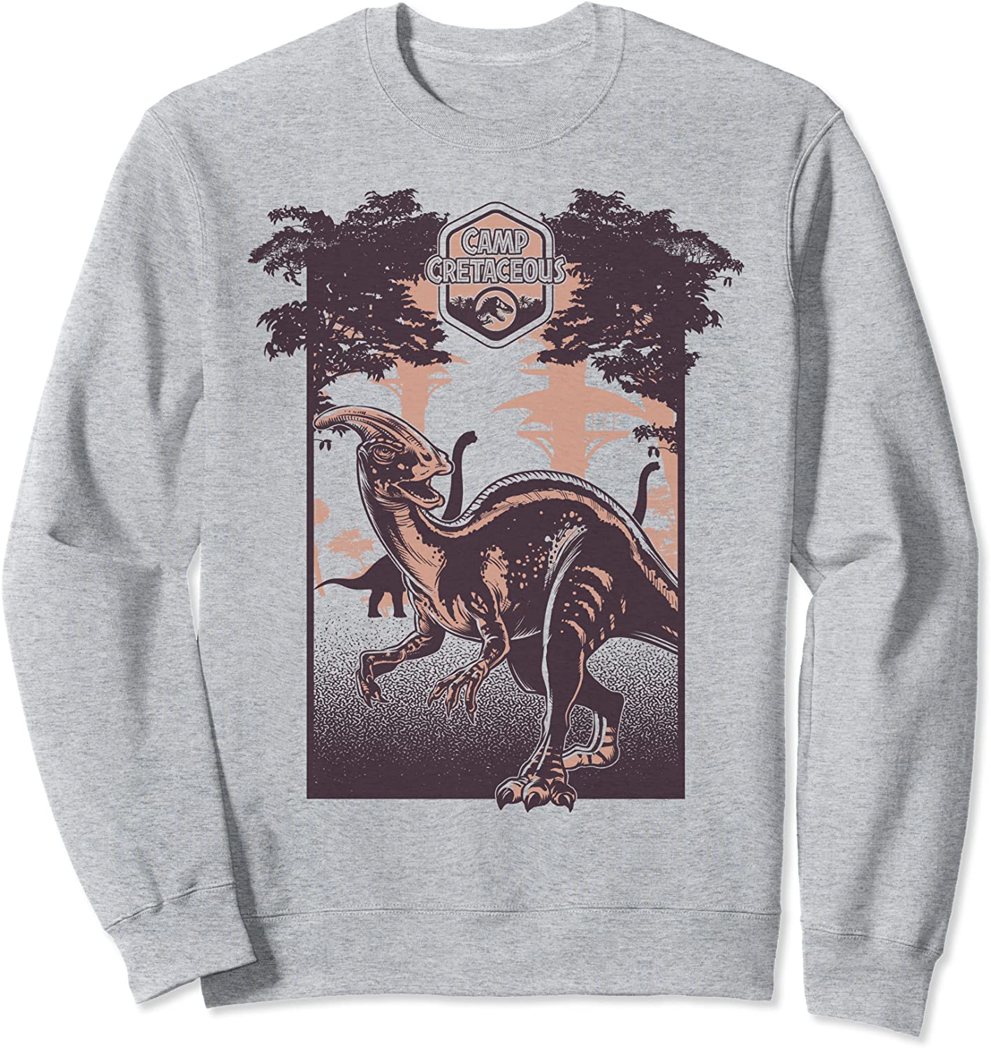 Jurassic World Camp Cretaceous Parasaurolophus Portrait Sweatshirt