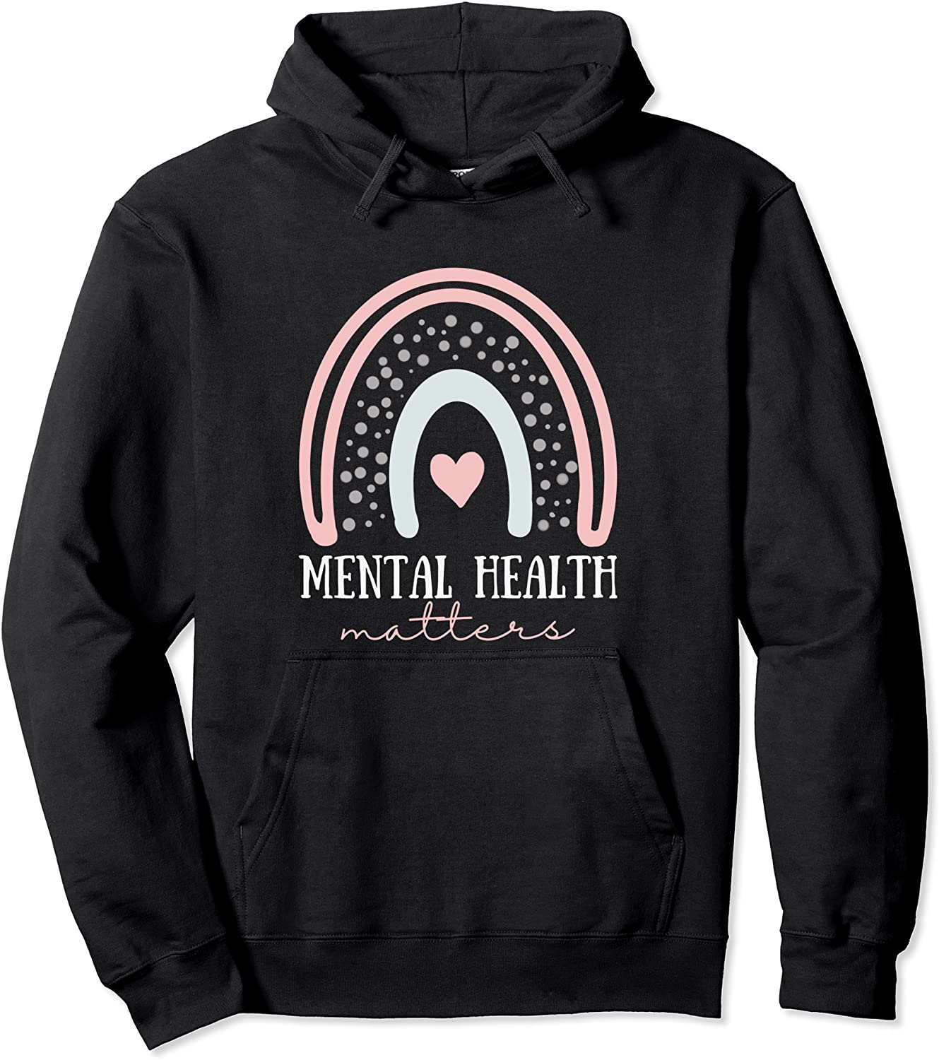 Mental Health Matters awareness brain therapist be kind love Pullover Hoodie