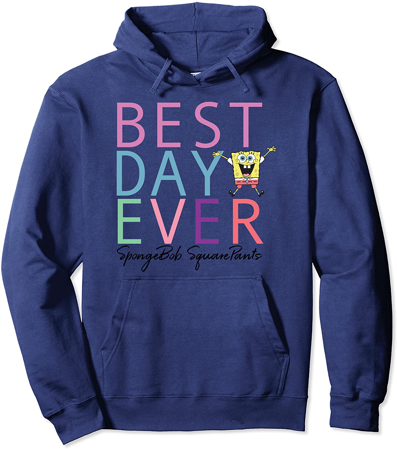 Spongebob Squarepants Best Day Ever Pullover Hoodie