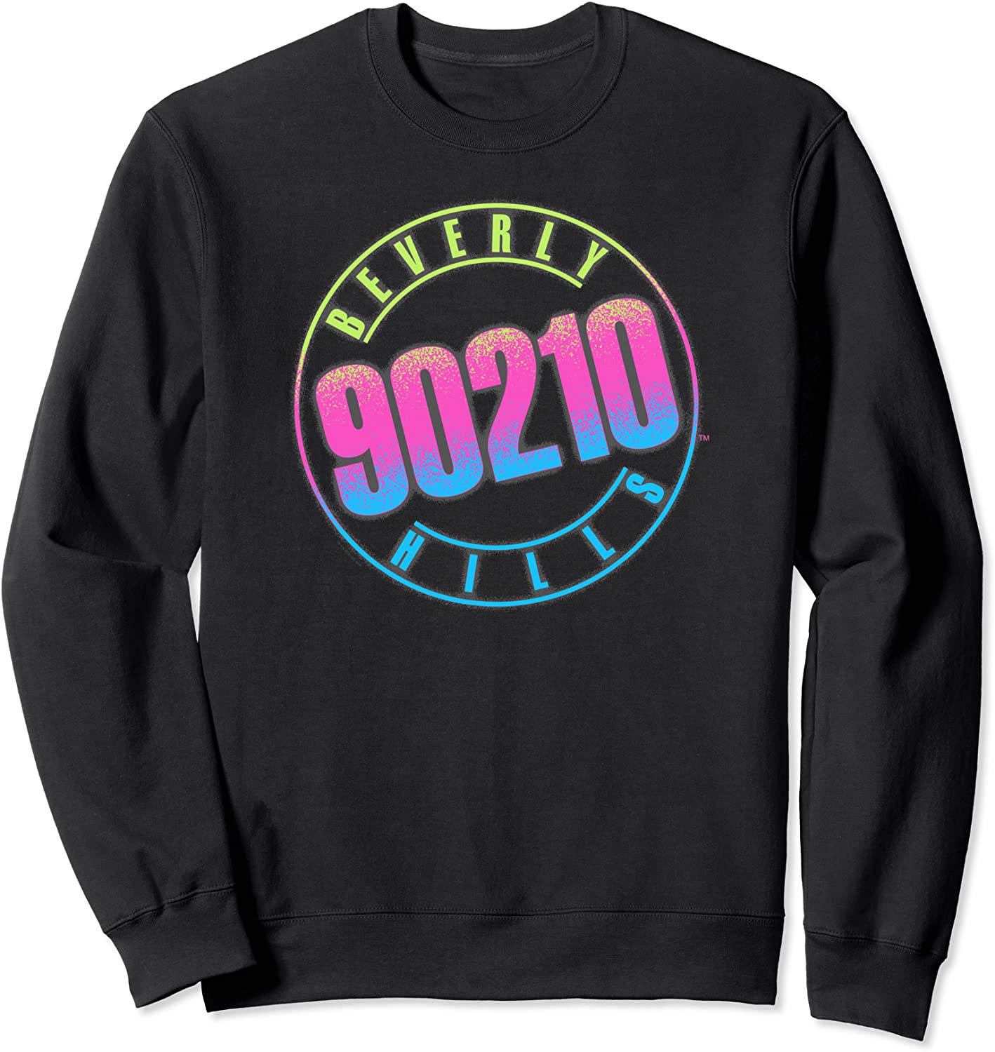 Beverly Hills 90210 Colorful Logo Sweatshirt