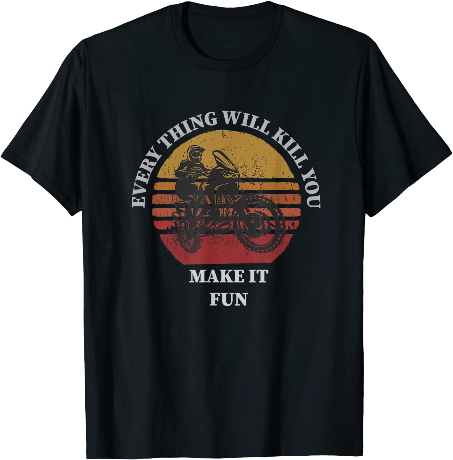 DUAL SPORT ADVENTURE BIKE ENDURO MOTORCYCLE T-Shirt