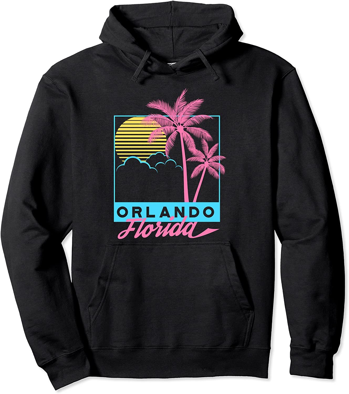 Orlando Beach FL Florida Hoodie Vintage Beach Hoodie Pullover Hoodie