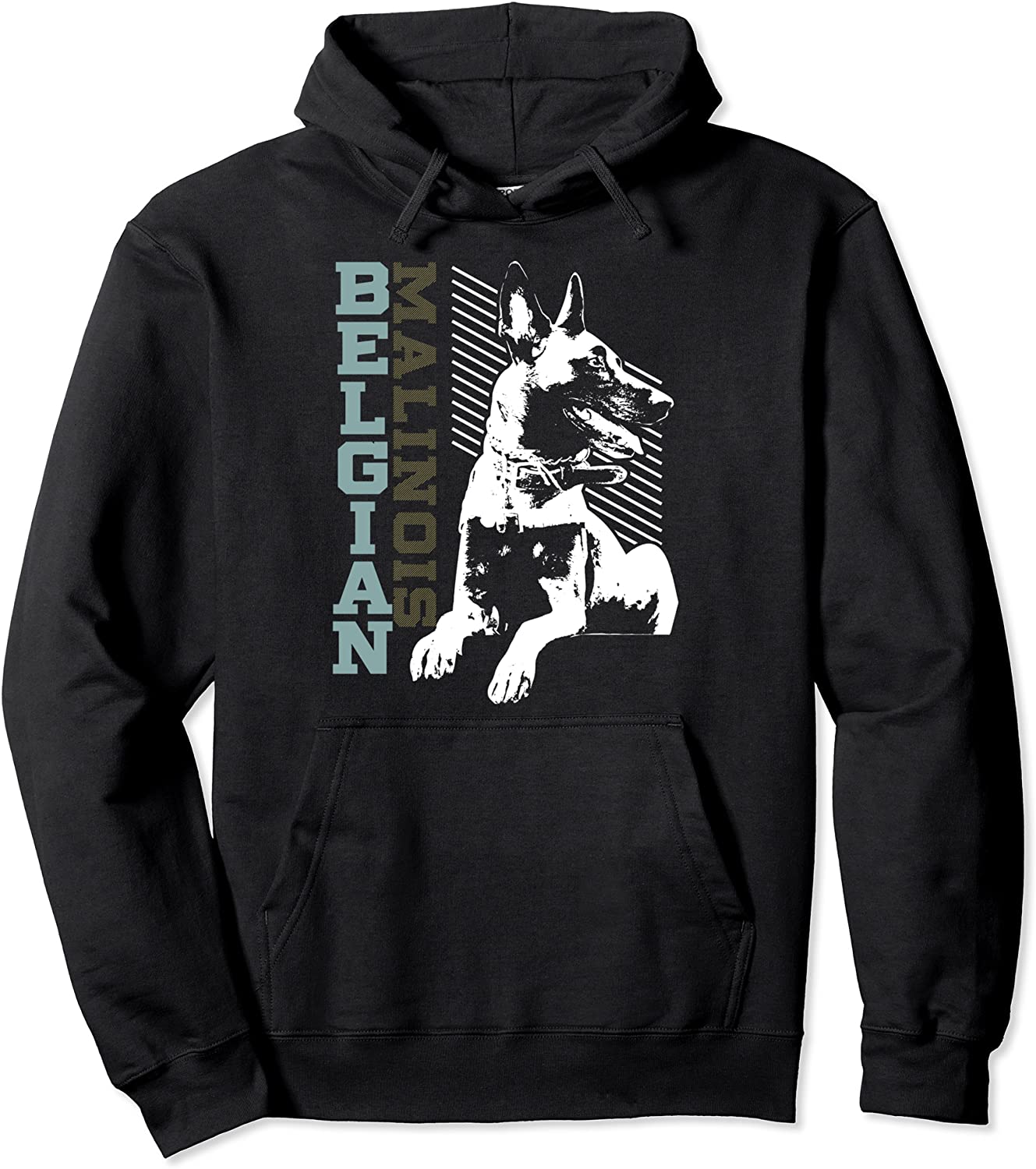 Vintage Belgian Malinois T design Dog Lovers gift Pullover Hoodie