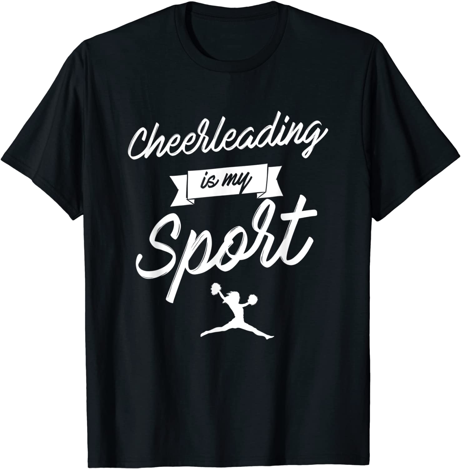 Cheerleading Is My Sports Cheerleader Cheering T-Shirt T-Shirt