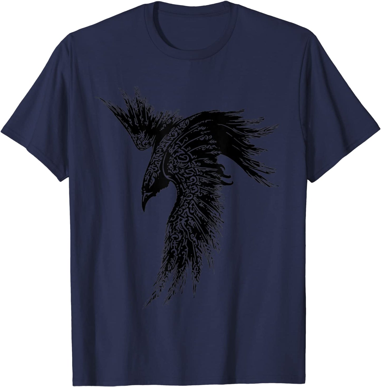 Crow Raven Norse Mythology Viking Gift for Vikings lover T-Shirt
