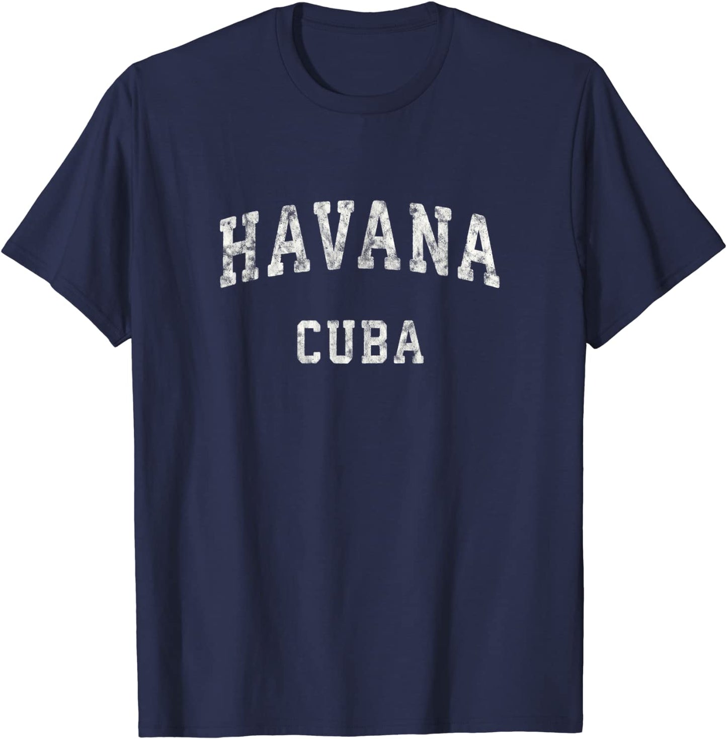 Havana Cuba T-Shirt Vintage Sports Design Retro Tee