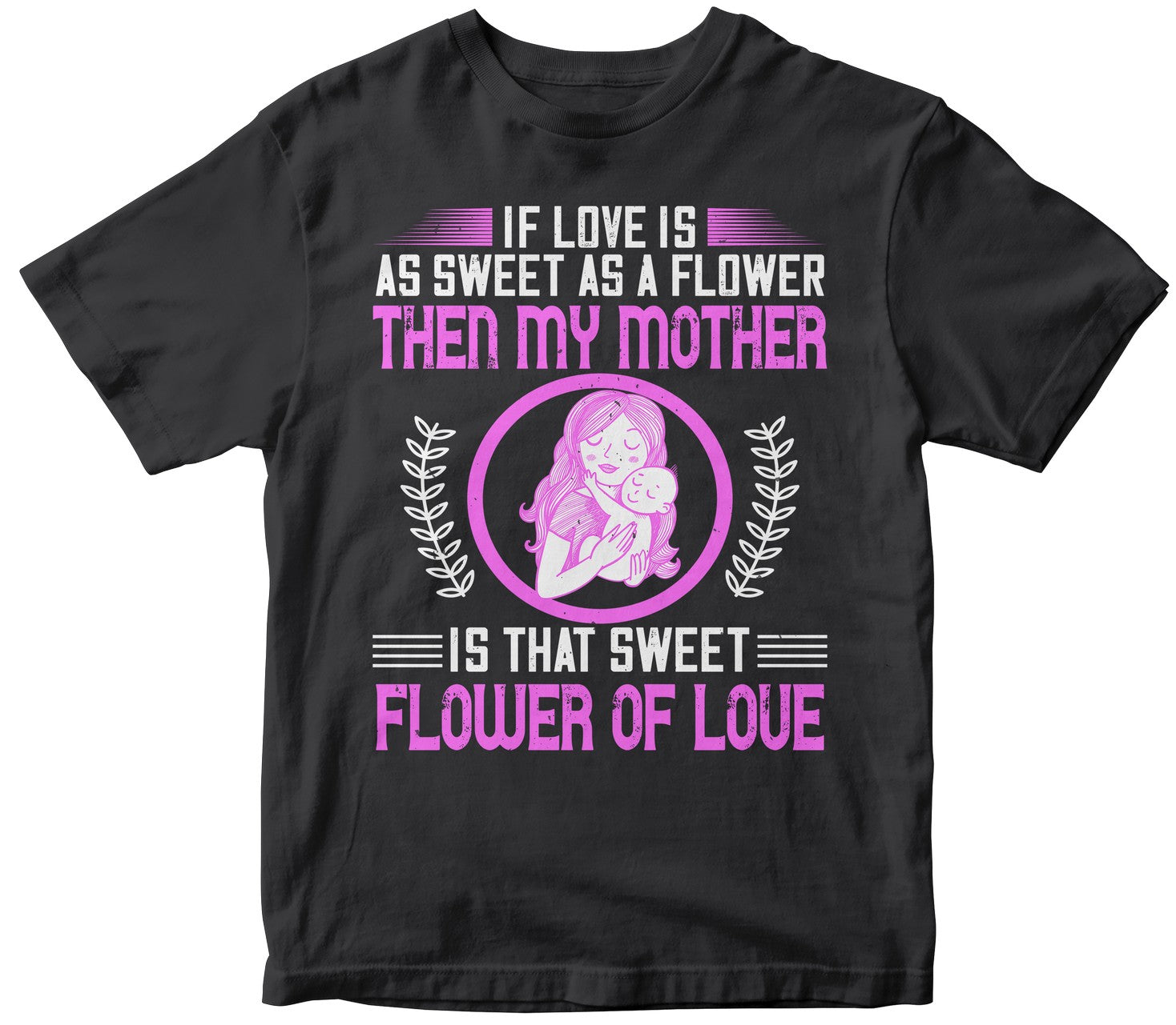If Love Is As Sweet As A Flower, Then My Mother Is That Sweet Flower Of Love