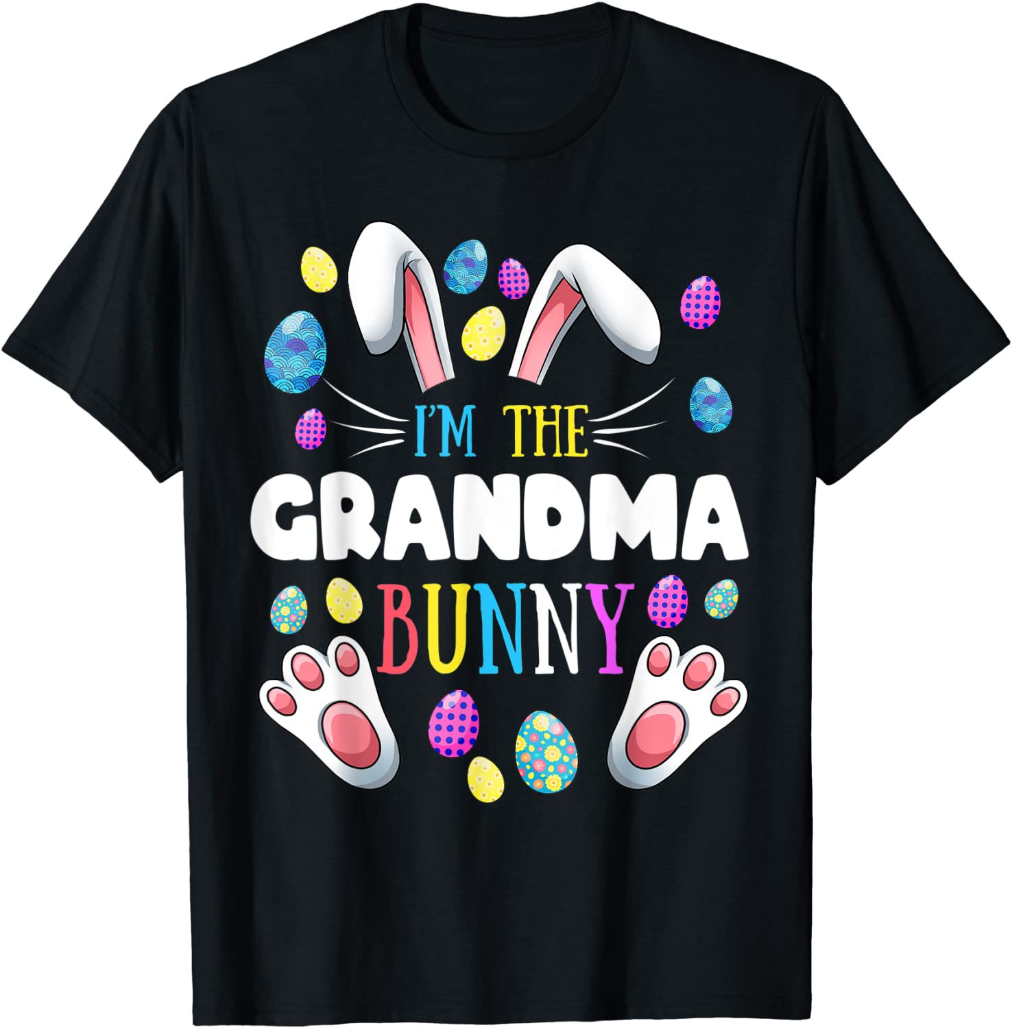 Im The Grandma Bunny Matching Family Easter Party T-Shirt