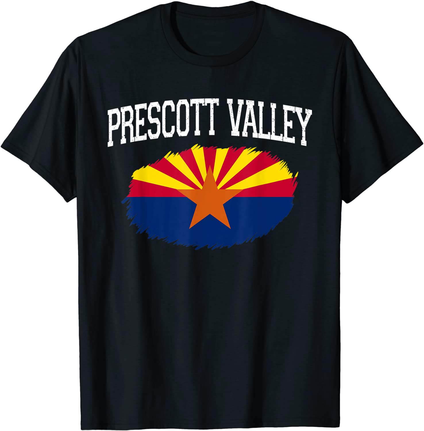 PRESCOTT VALLEY AZ ARIZONA Flag Vintage USA Sports Men Women T-Shirt