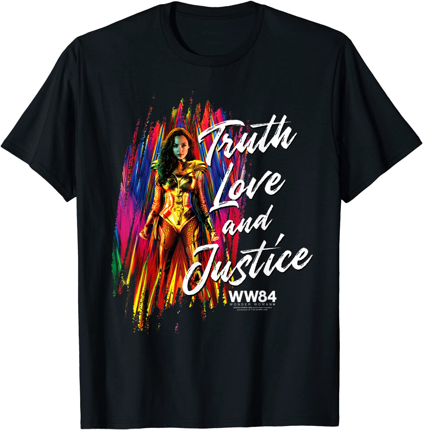Wonder Woman 84 Truth Love and Justice T-Shirt
