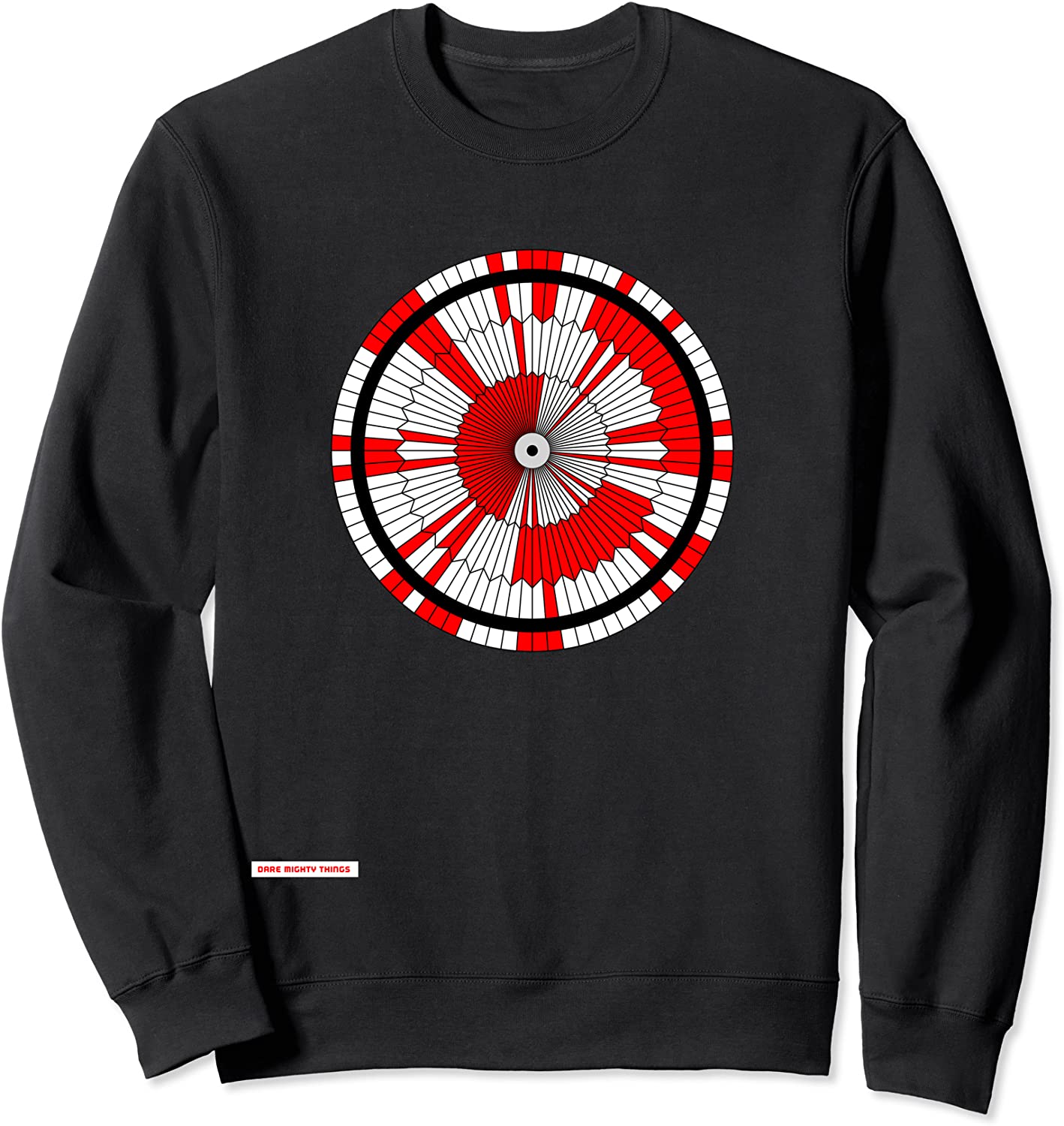 Dare Mighty Things Mars Rover Perseverance Parachute Code Sweatshirt