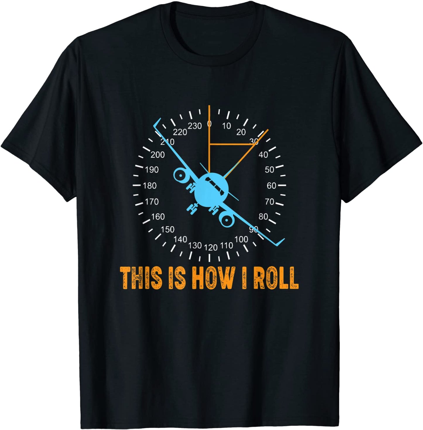 This Is How I Roll Airplane Pilot Shirt Aviation T-Shirt