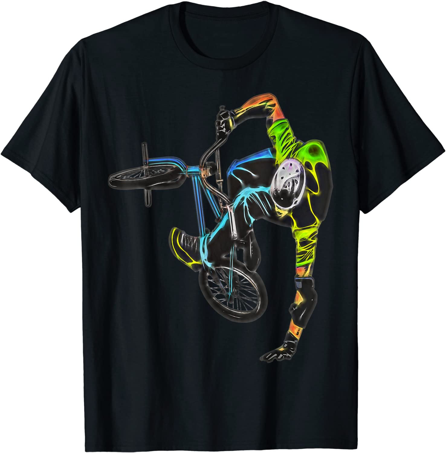 Graphic 365 Sport Bmx Bike T-Shirt