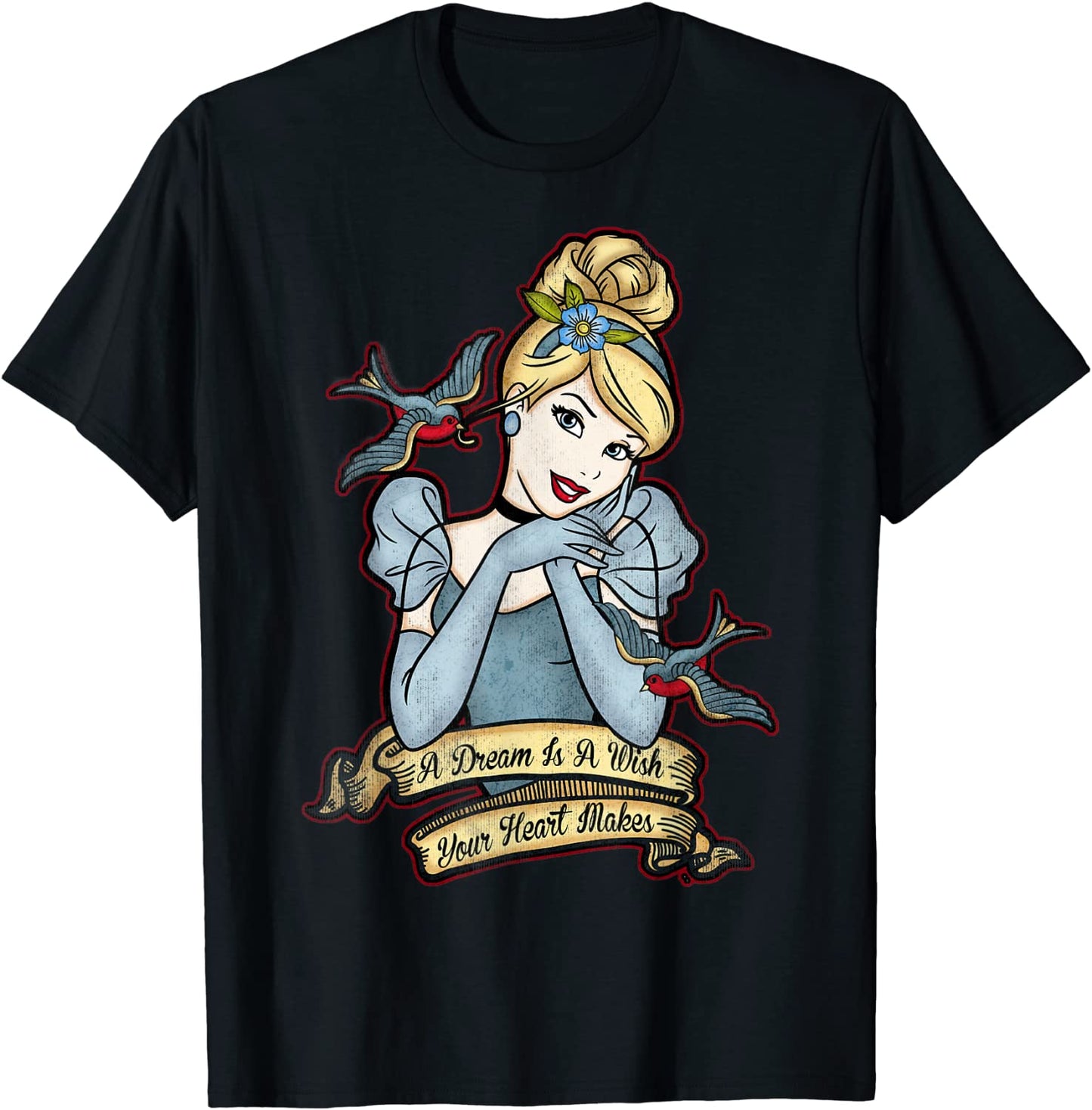 Disney Cinderella A Dream Is A Wish Your Heart Makes T-Shirt