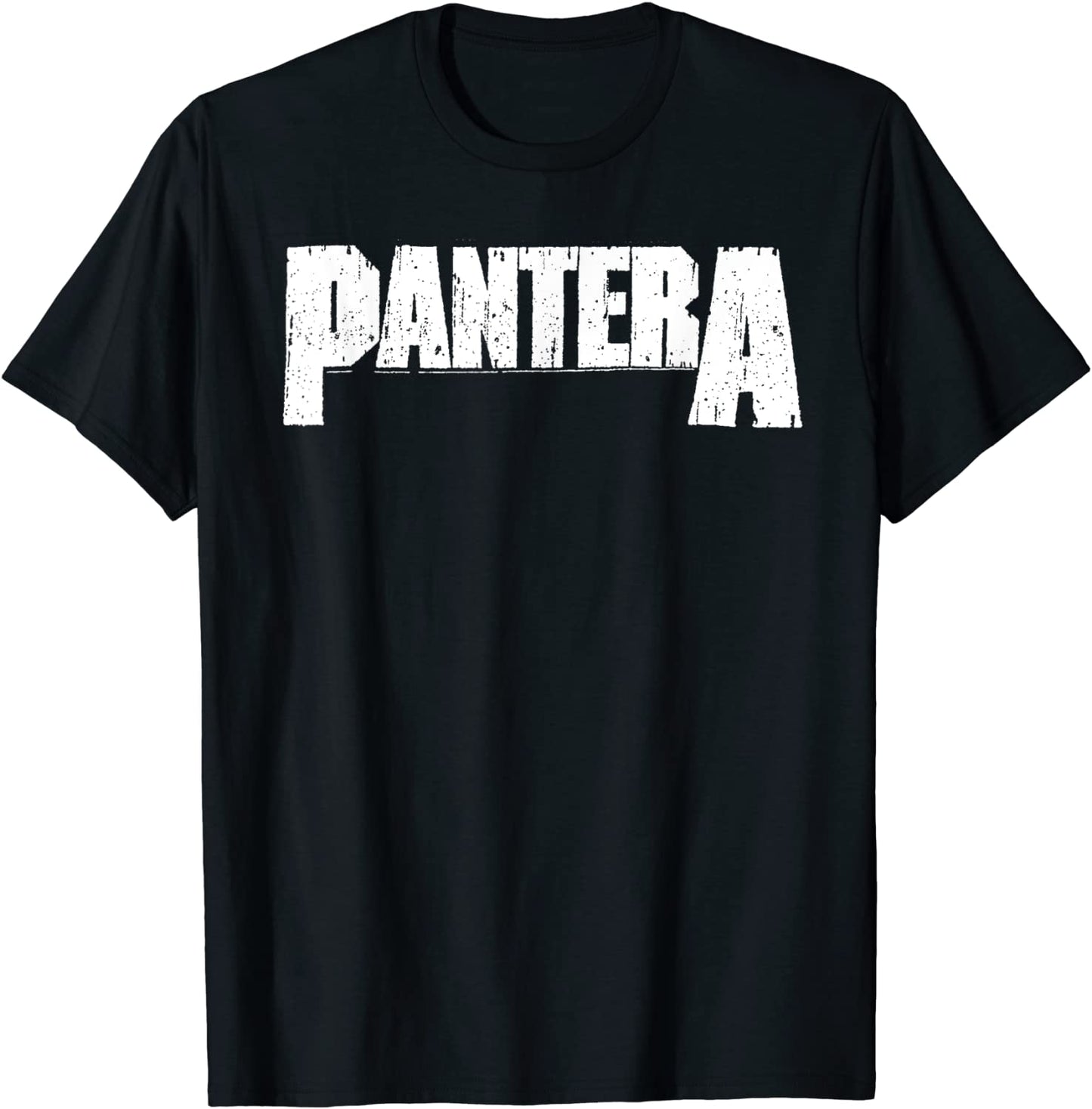 Pantera Official White Logo T-Shirt