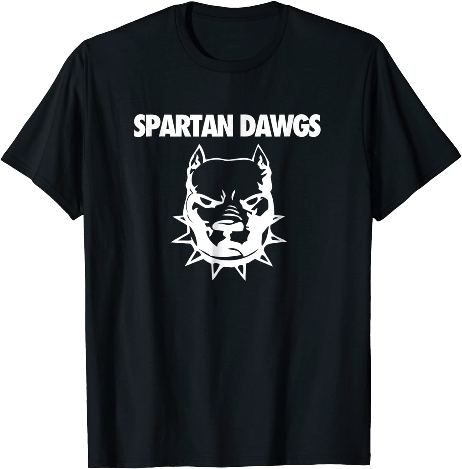 Spartan Dawgs Pitbull T-Shirt for Sports Fans