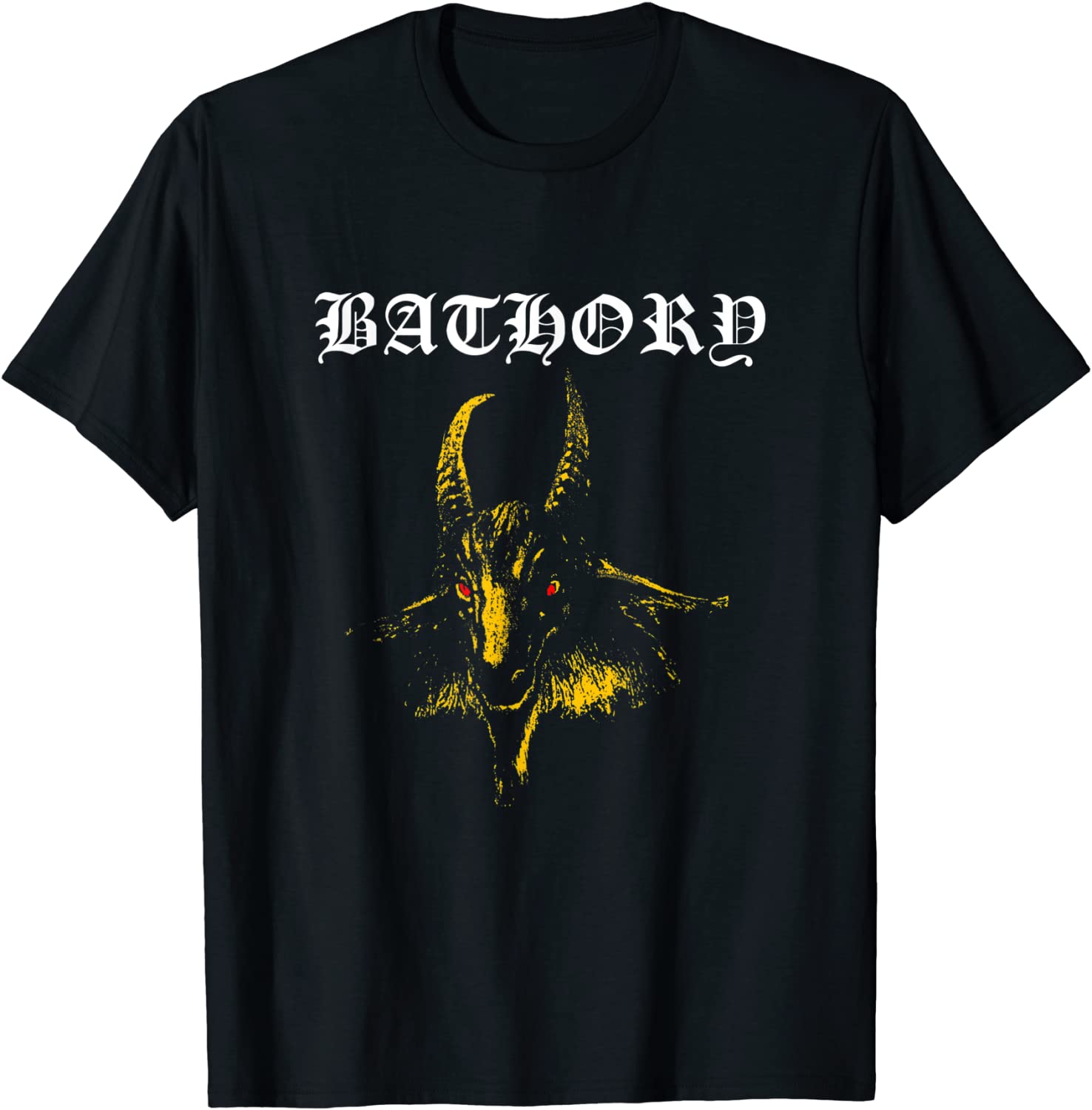 Bathory - Classic Goat Logo - Official Merch T-Shirt