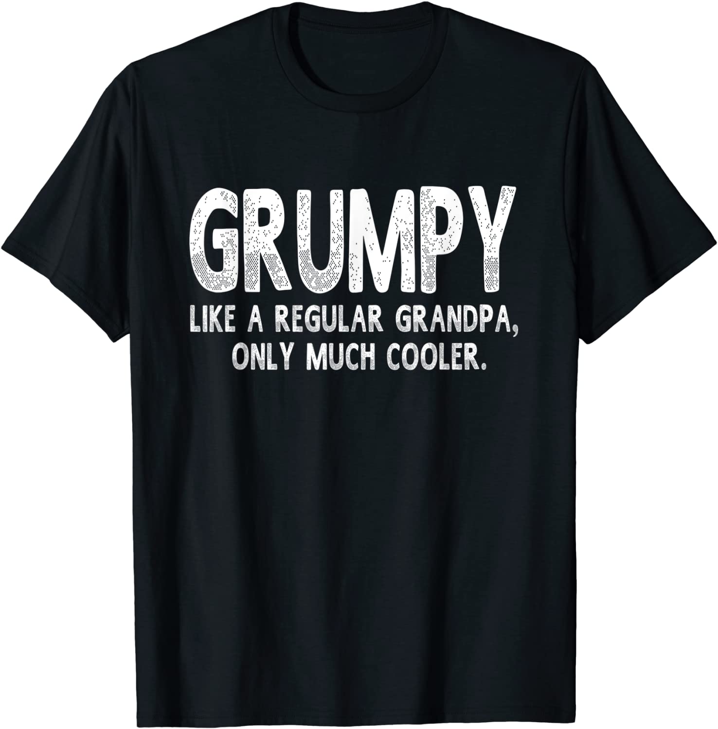 Grumpy Definition Like Regular Grandpa Only Cooler Funny T-Shirt