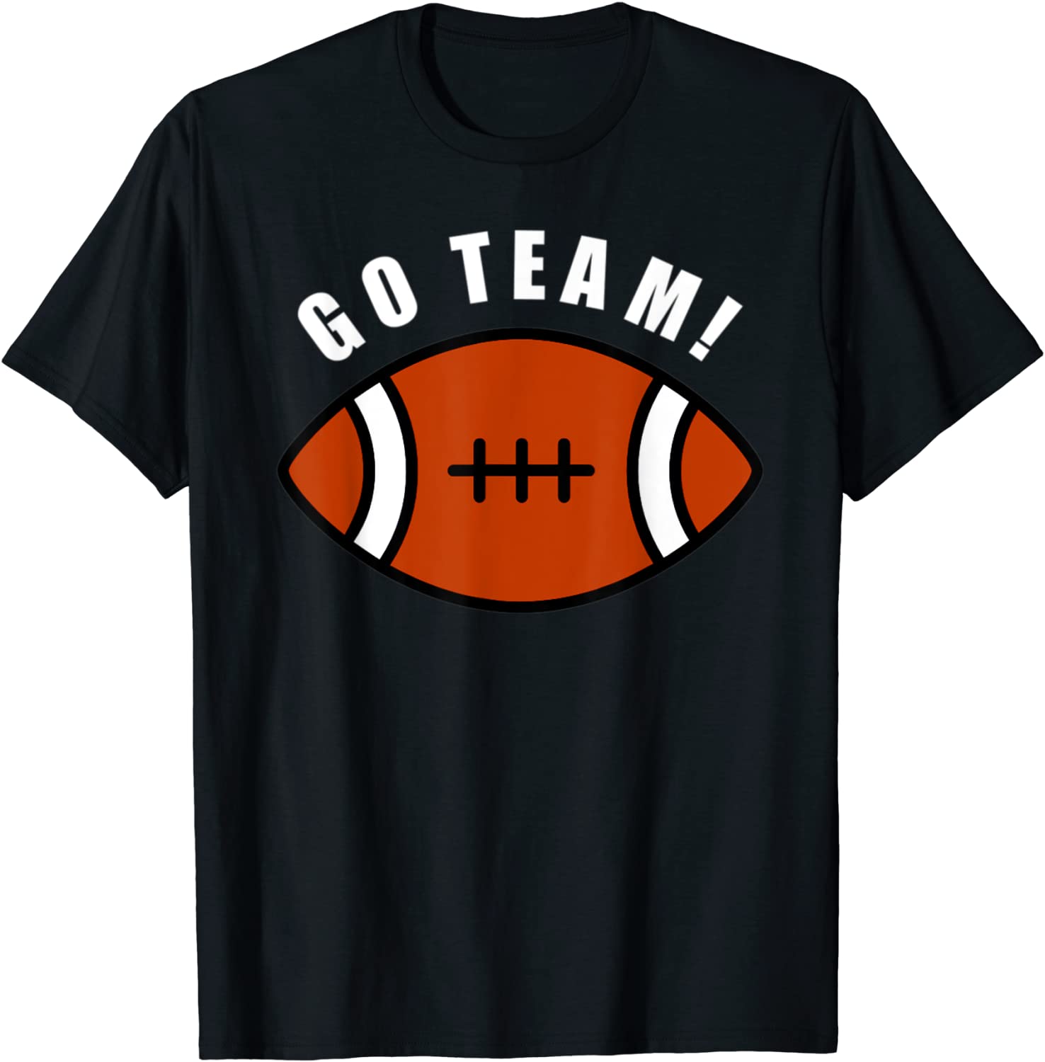 Football for women funny go team sports generic T-Shirt