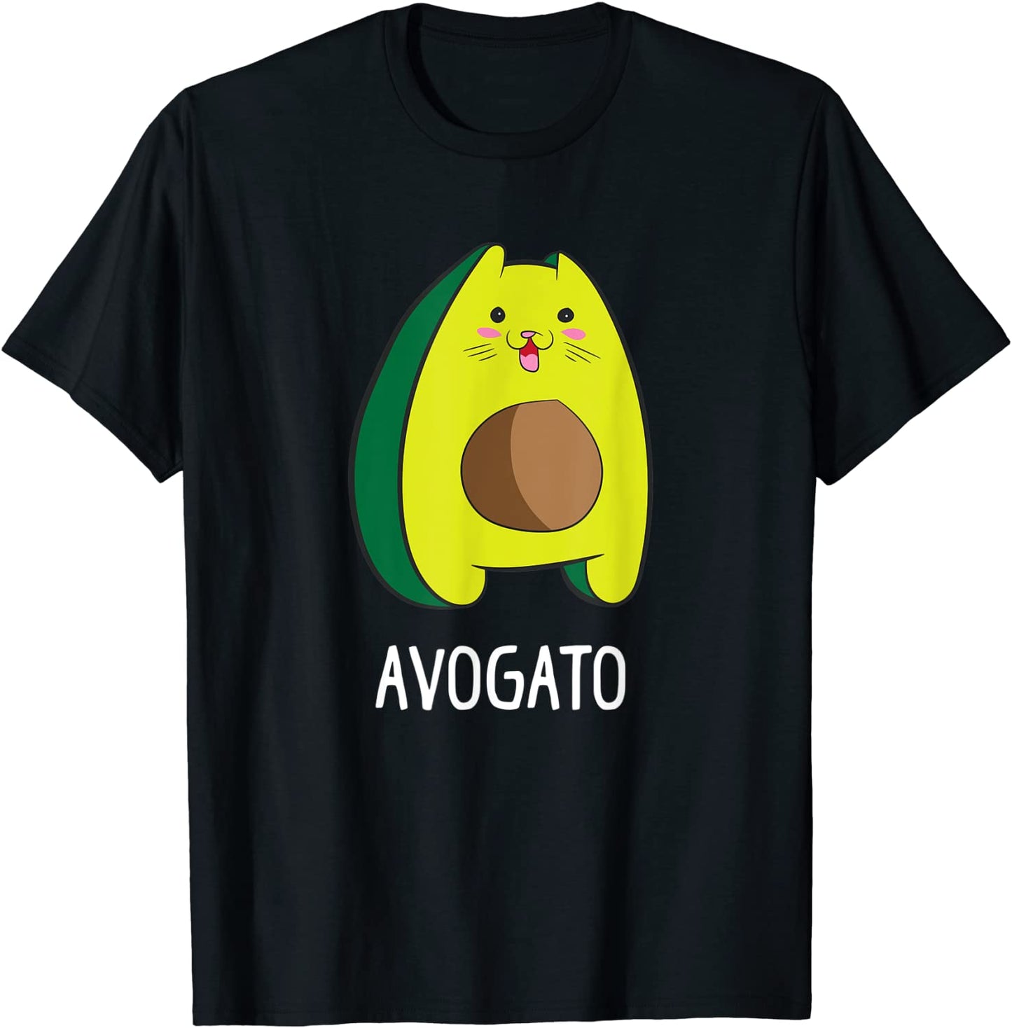 Avagato Cat Design Avogato Avocado Gift T-Shirt
