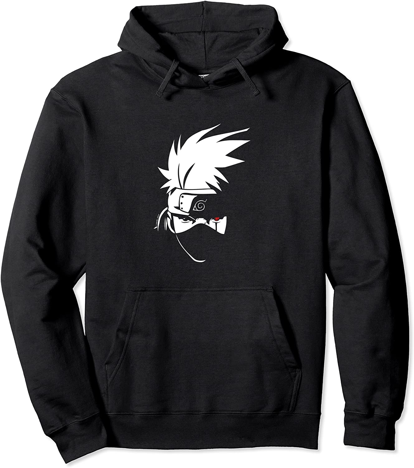 Naruto Shippuden Kakashi Head Pullover Hoodie
