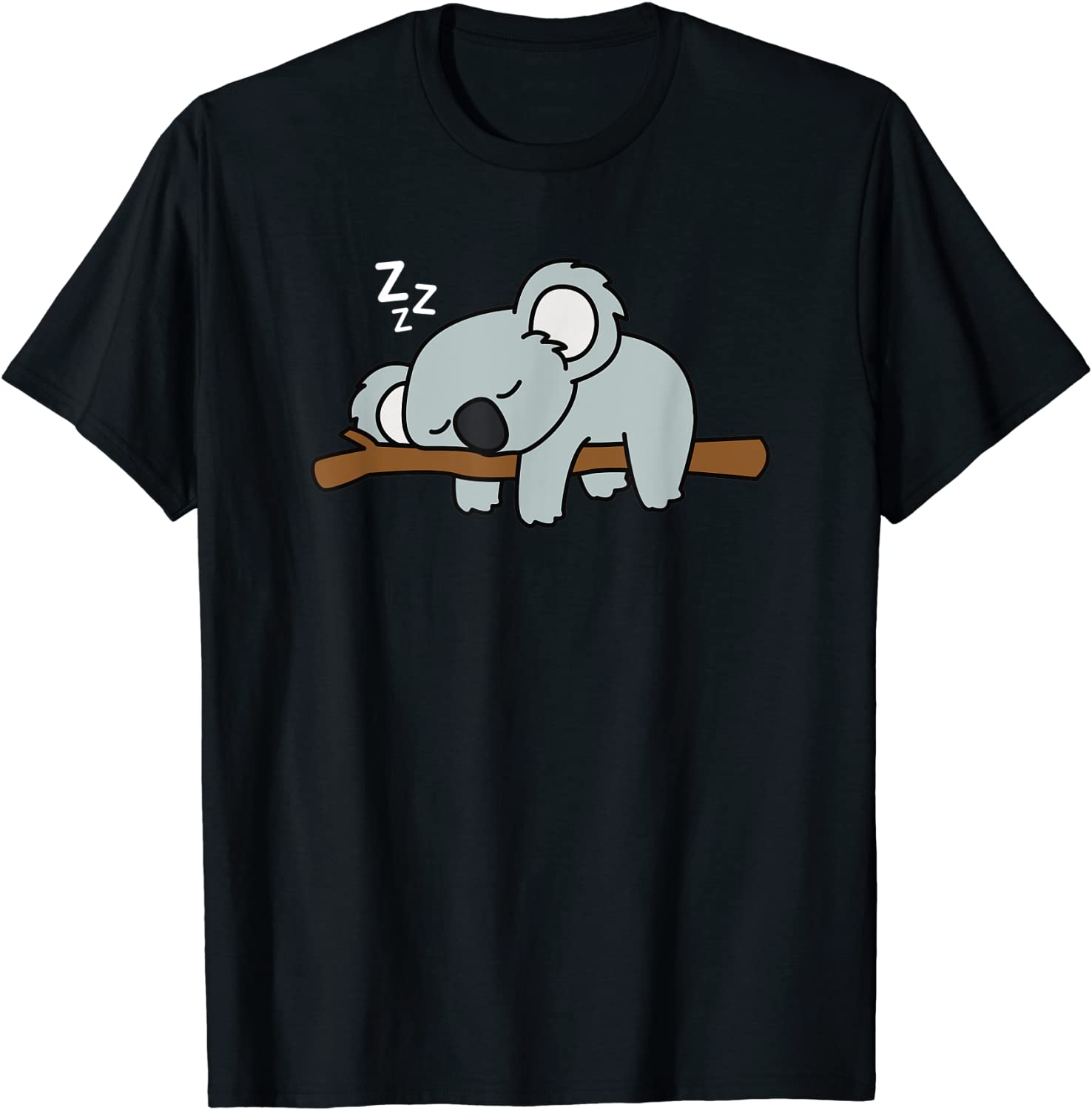 Cute Sleeping Koala Bear Cool Gift For Animal Lovers T-Shirt