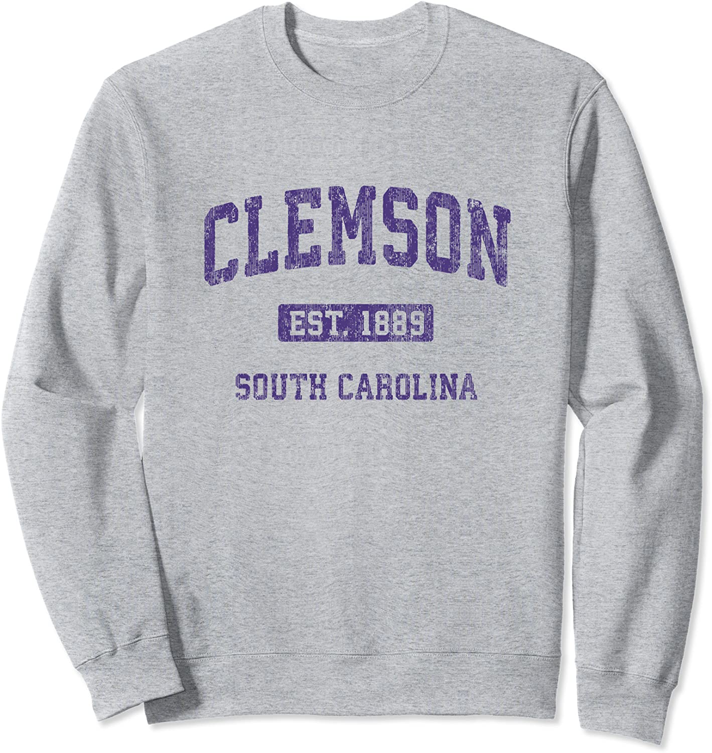 Clemson South Carolina SC Vintage Athletic Sports Design Sweatshirt