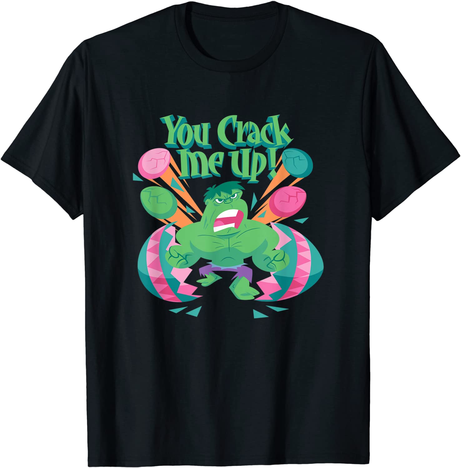 Marvel Hulk You Crack Me Up Easter T-Shirt