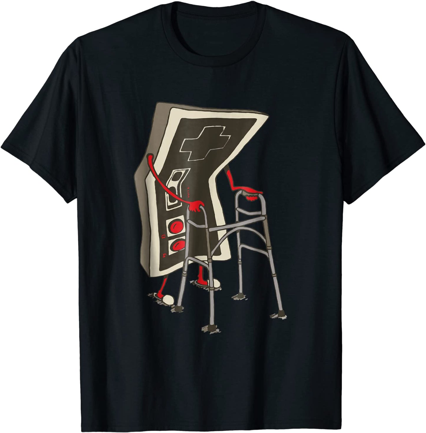 Old Gamer Tshirt Retro Video Game Old Gamer T-shirt