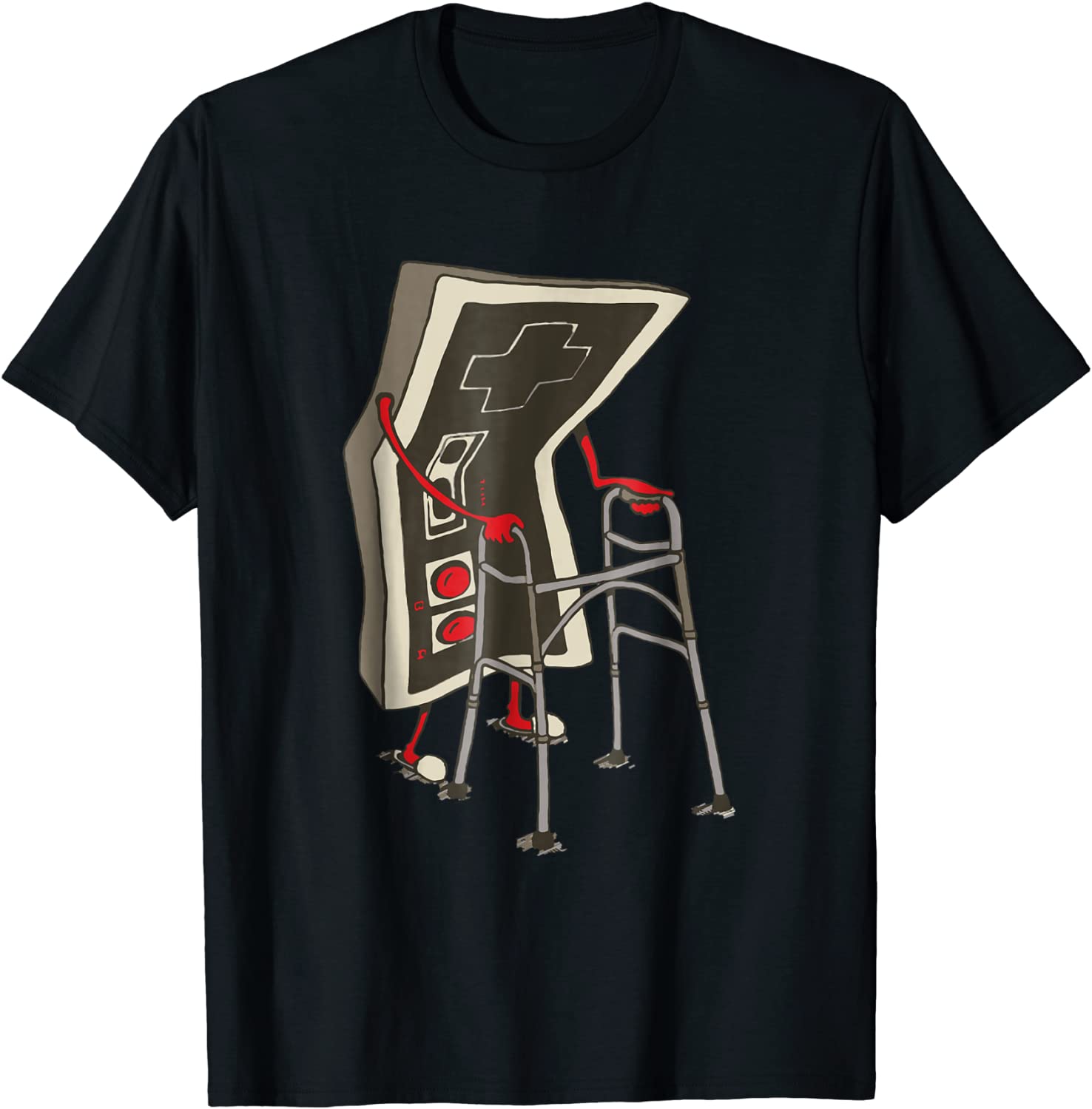 Old Gamer Tshirt Retro Video Game Old Gamer T-shirt