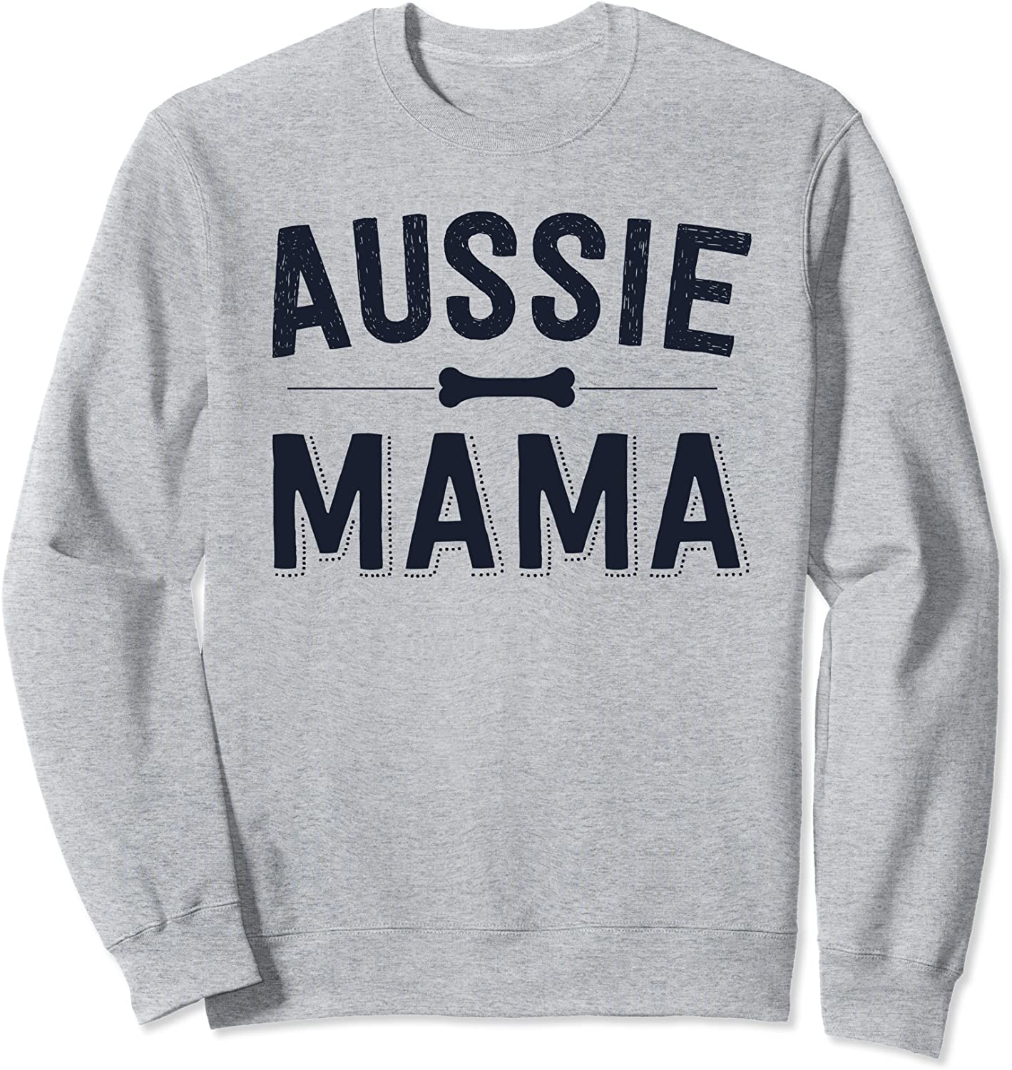 Aussie Mama Red Merle Australian Shepherd Farm Dog Mom Sweatshirt