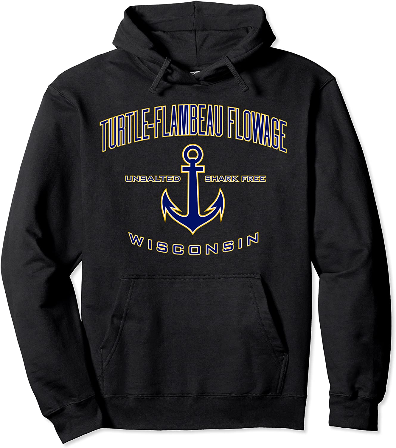 Turtle-Flambeau Flowage WI Hoodie for Women Men