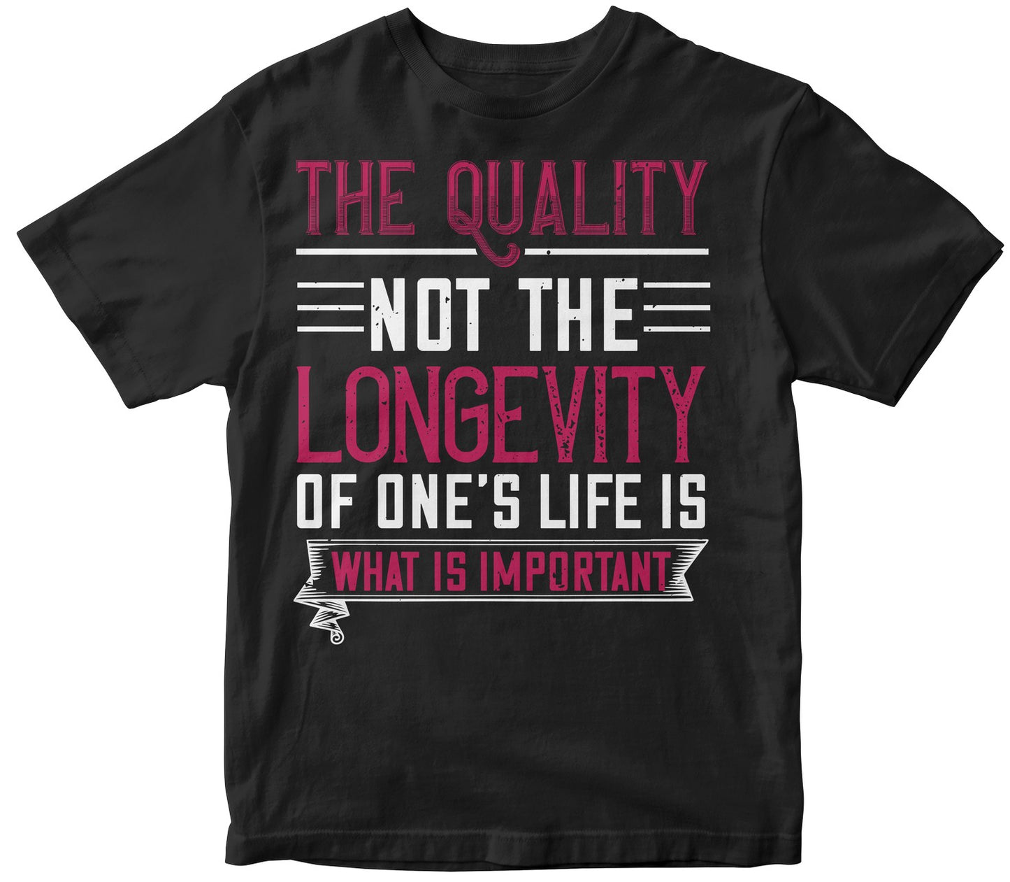 The Quality, Not The Longevity, Of One'S Life Is What Is Important