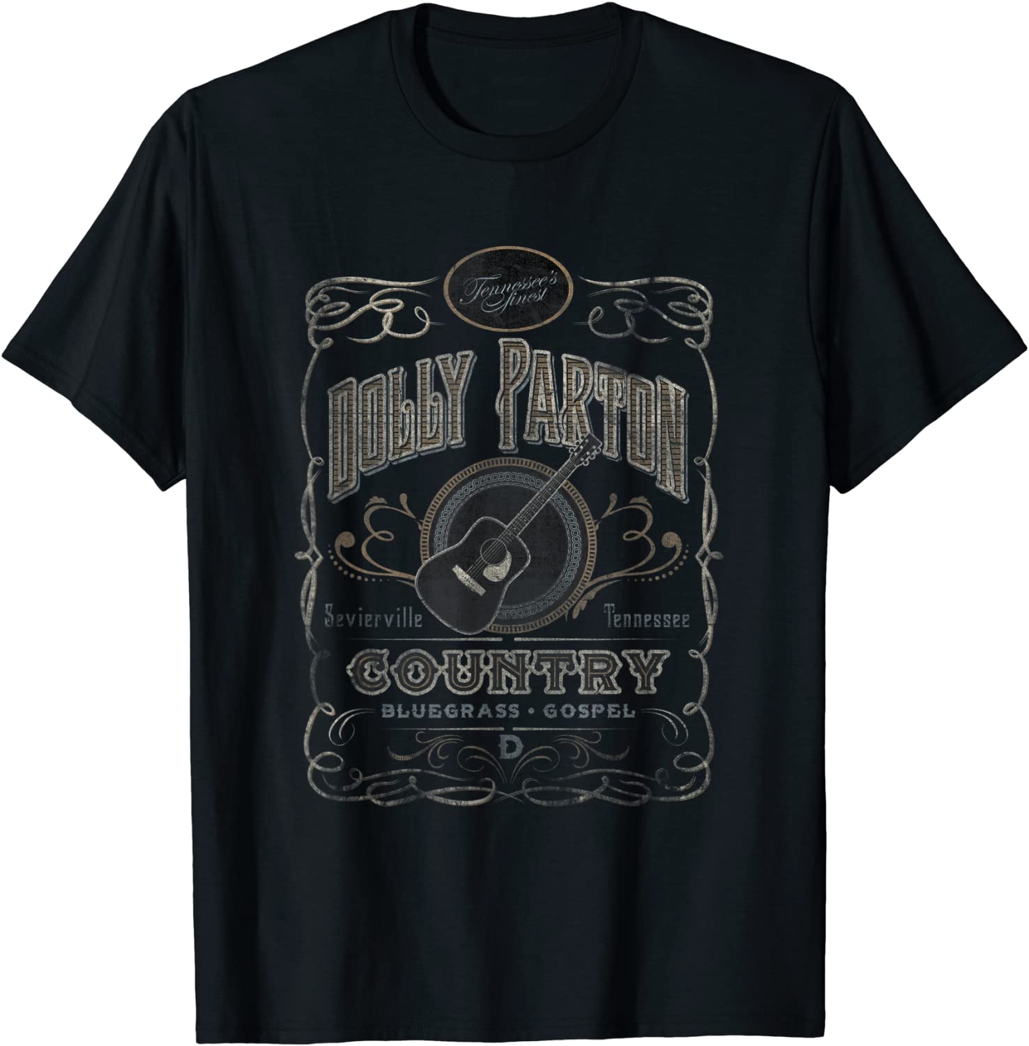 Dolly Parton Whiskey Label