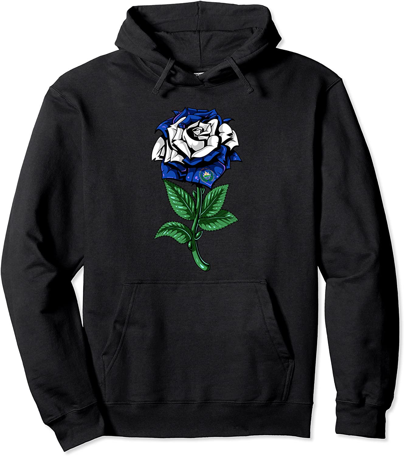 El Salvador Flag Salvadoran Pullover Hoodie