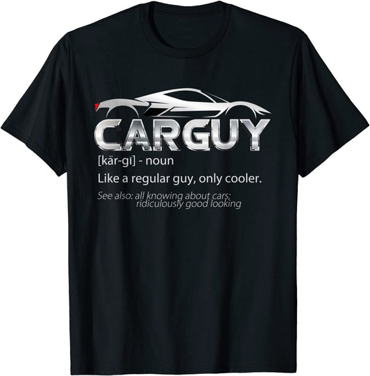 Car Guy Sport Car Lover Funny Car Mechanic T-Shirt